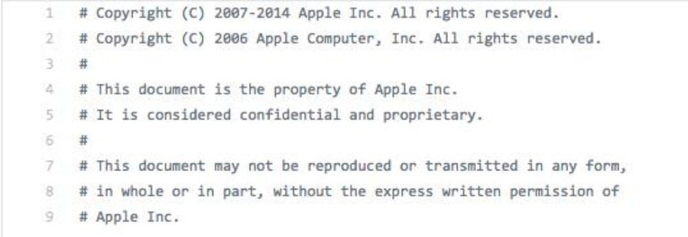 是iOS開機引導程式原始碼外洩 蘋果：僅為舊版程式，不構成影響這篇文章的首圖