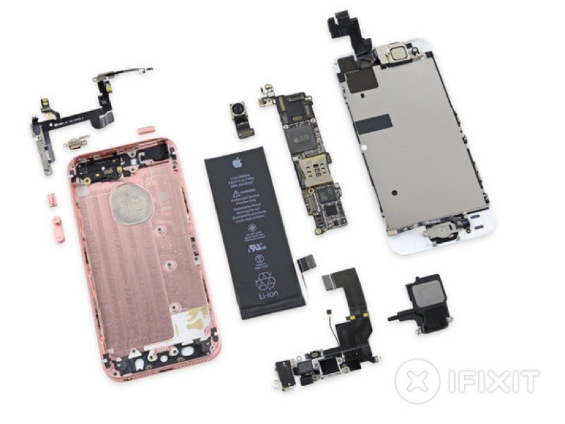 Iphone Se拆解多數零件與iphone 5s通用 癮科技cool3c