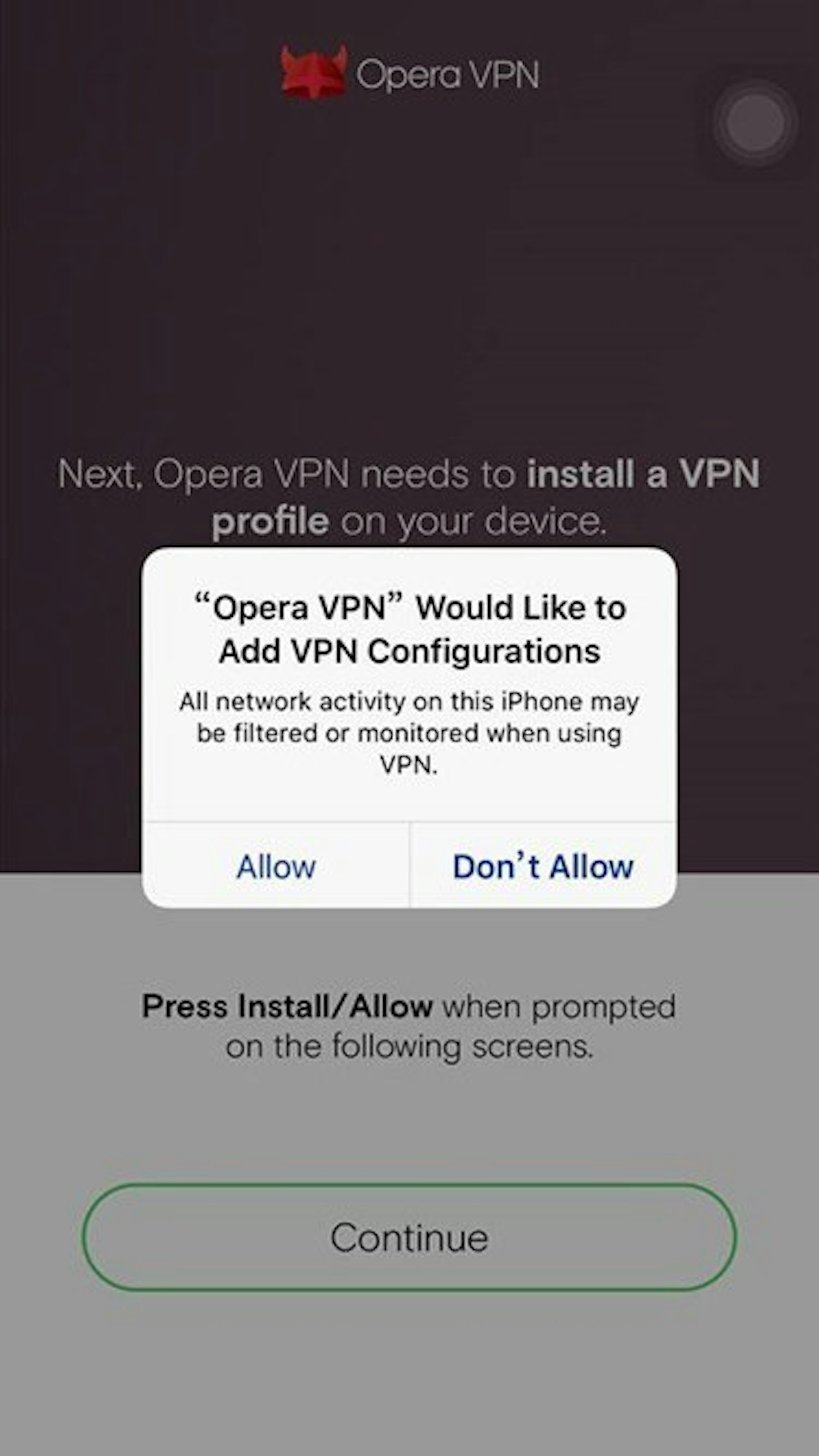 是Opera VPN 不限流量免費 VPN 服務，北京實測可成功翻牆這篇文章的首圖