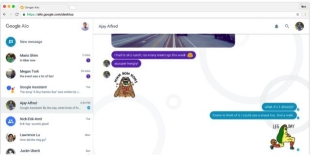 是Google Allo桌面版推遲發佈,仍需在等幾週的第3張圖