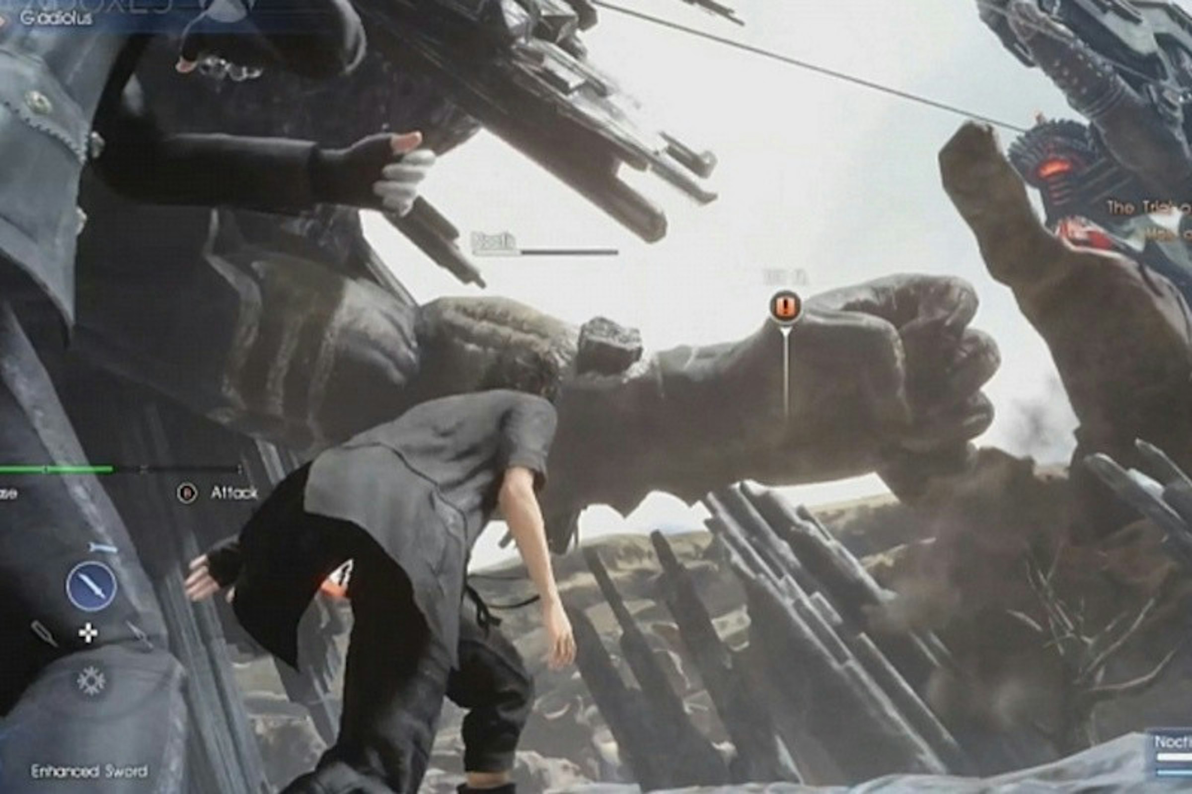 是《FF XV》公開與巨大角色泰坦對決遊玩影片這篇文章的首圖