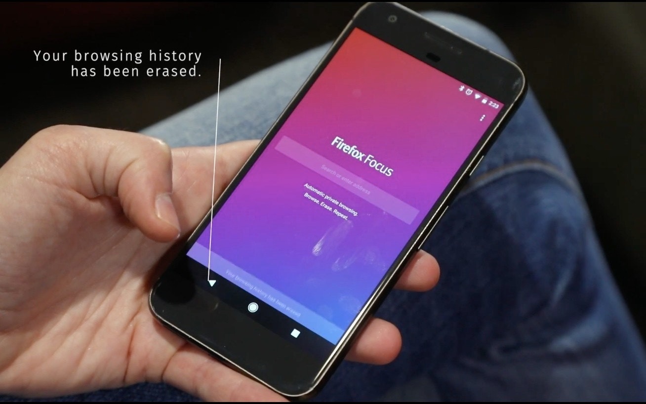 是Firefox Focus現已推出Android版本的第3張圖