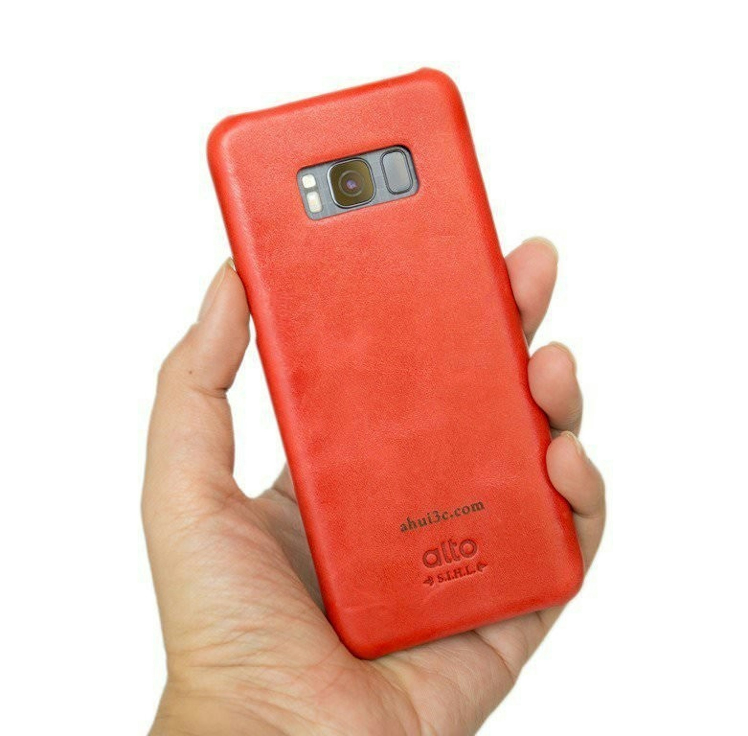 是[開箱] [不推薦] alto 義大利 Samsung Galaxy S8 皮革保護殼 Original 珊瑚紅這篇文章的首圖