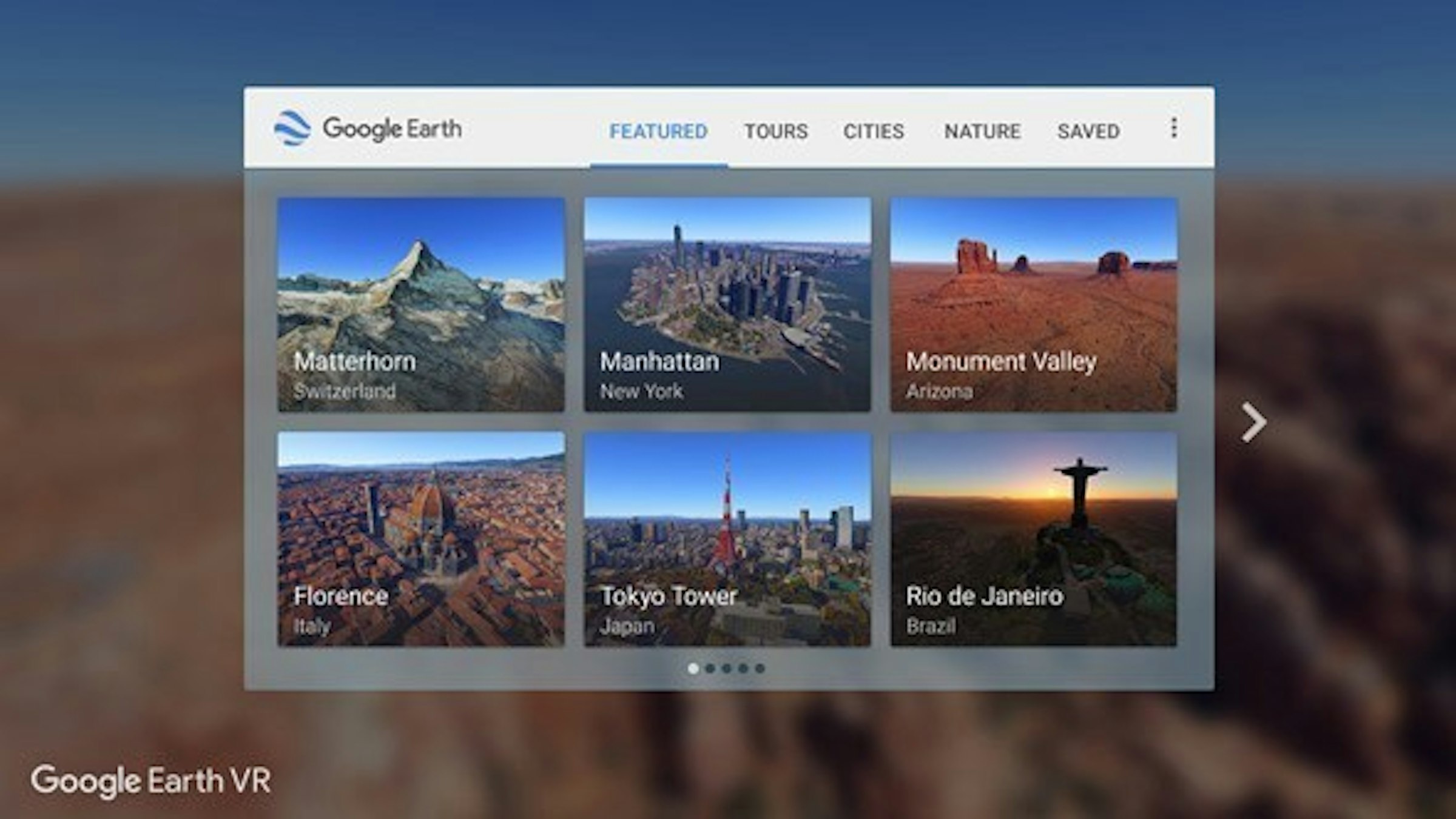 是硬是要學科技新知：Google推出Google Earth VR 透過HTC VIVE帶你走訪全世界這篇文章的首圖
