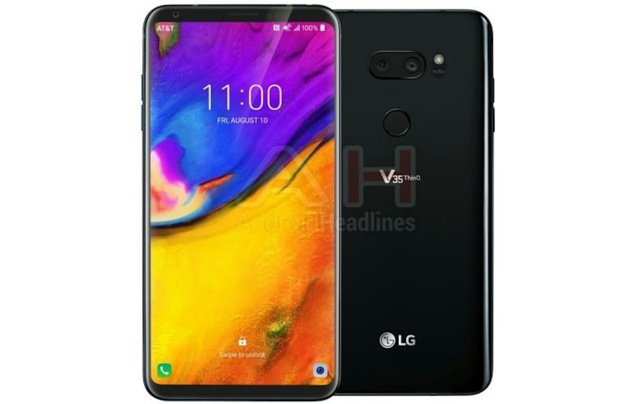 是預計8月推出的V35 ThinQ 將是LG與AT&T在美合作獨佔銷售機種這篇文章的首圖