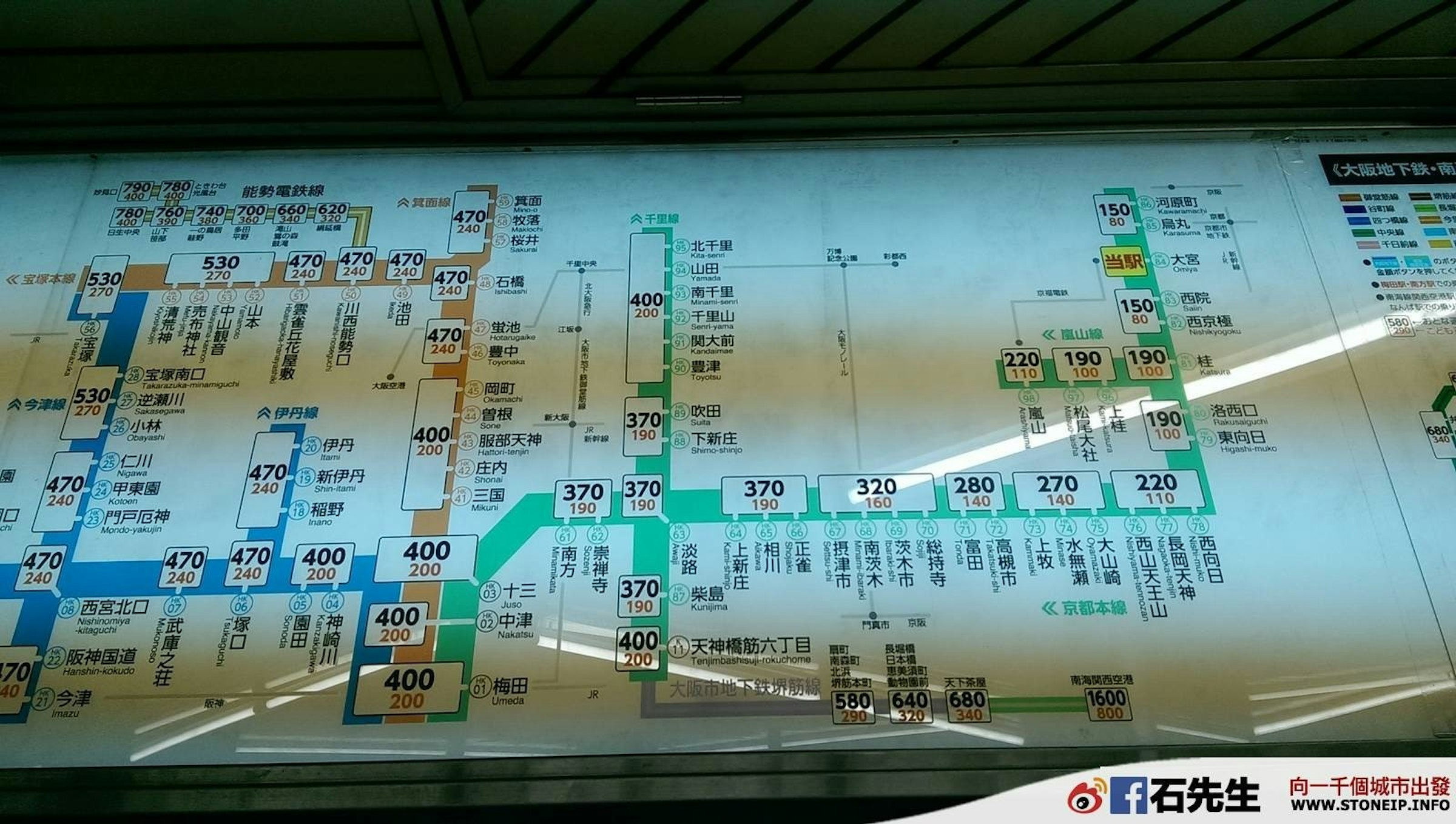 是【日本．京都】京都去大阪 – 地鐵駁地鐵這篇文章的首圖