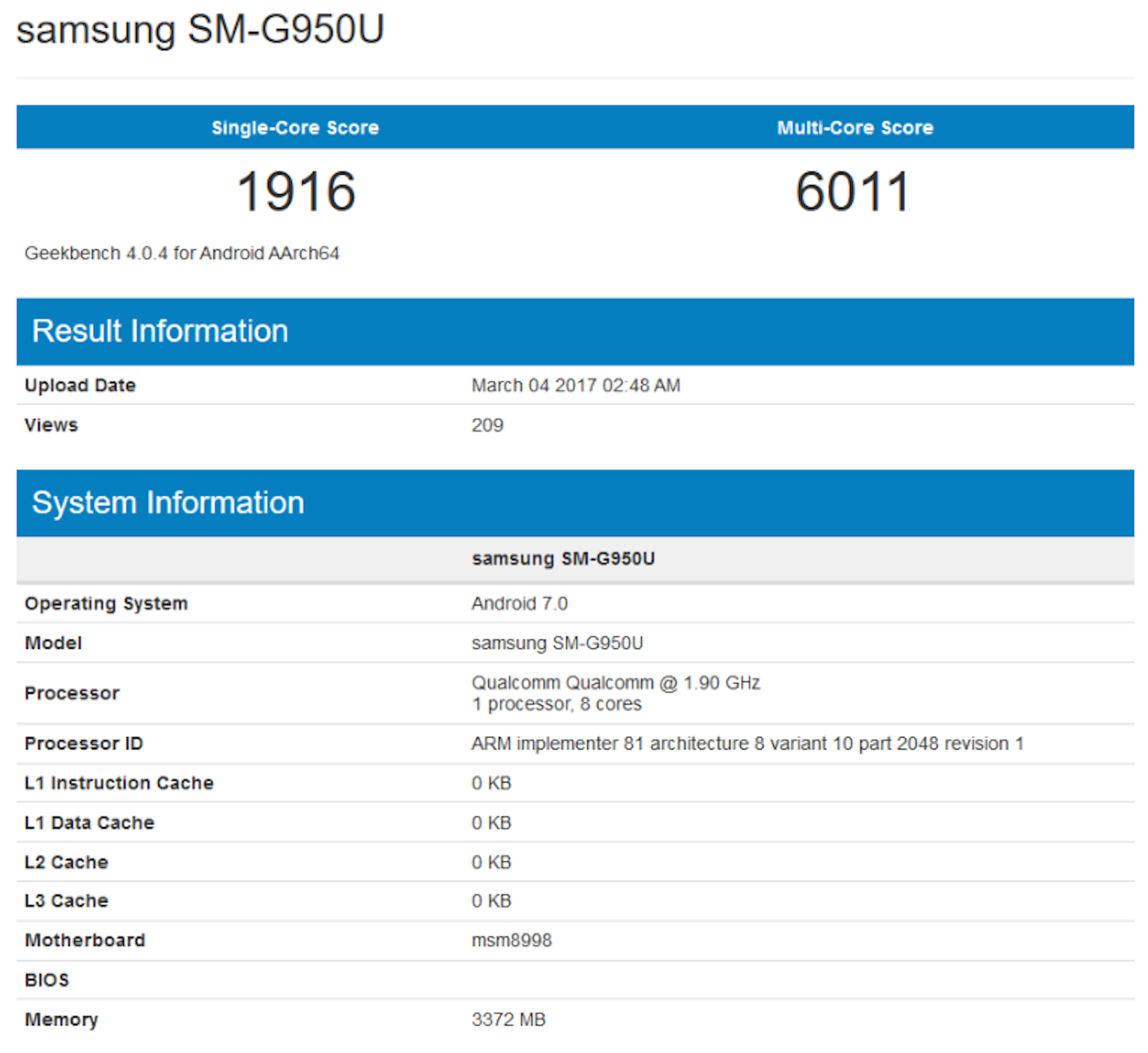 是5秒Show你黑色版Galaxy S8真機！另還有S8、S8 Plus手機跑分一起曝光！這篇文章的首圖