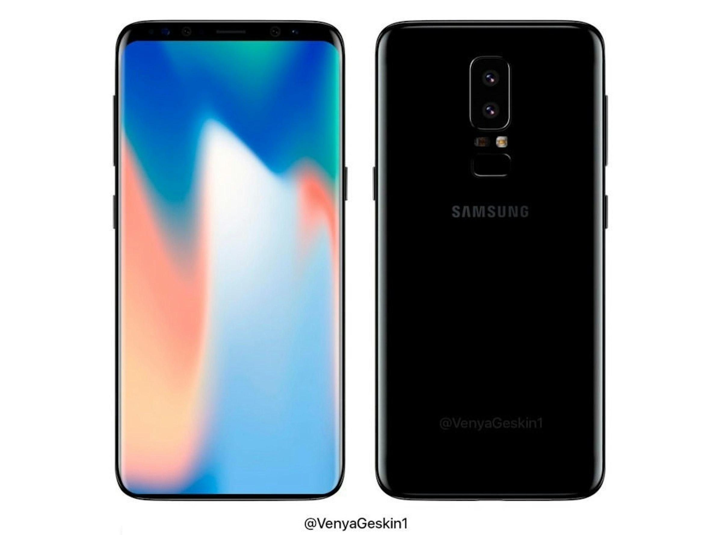 是疑似Galaxy S9實機外觀曝光 螢幕顯示佔比將再次提昇這篇文章的首圖
