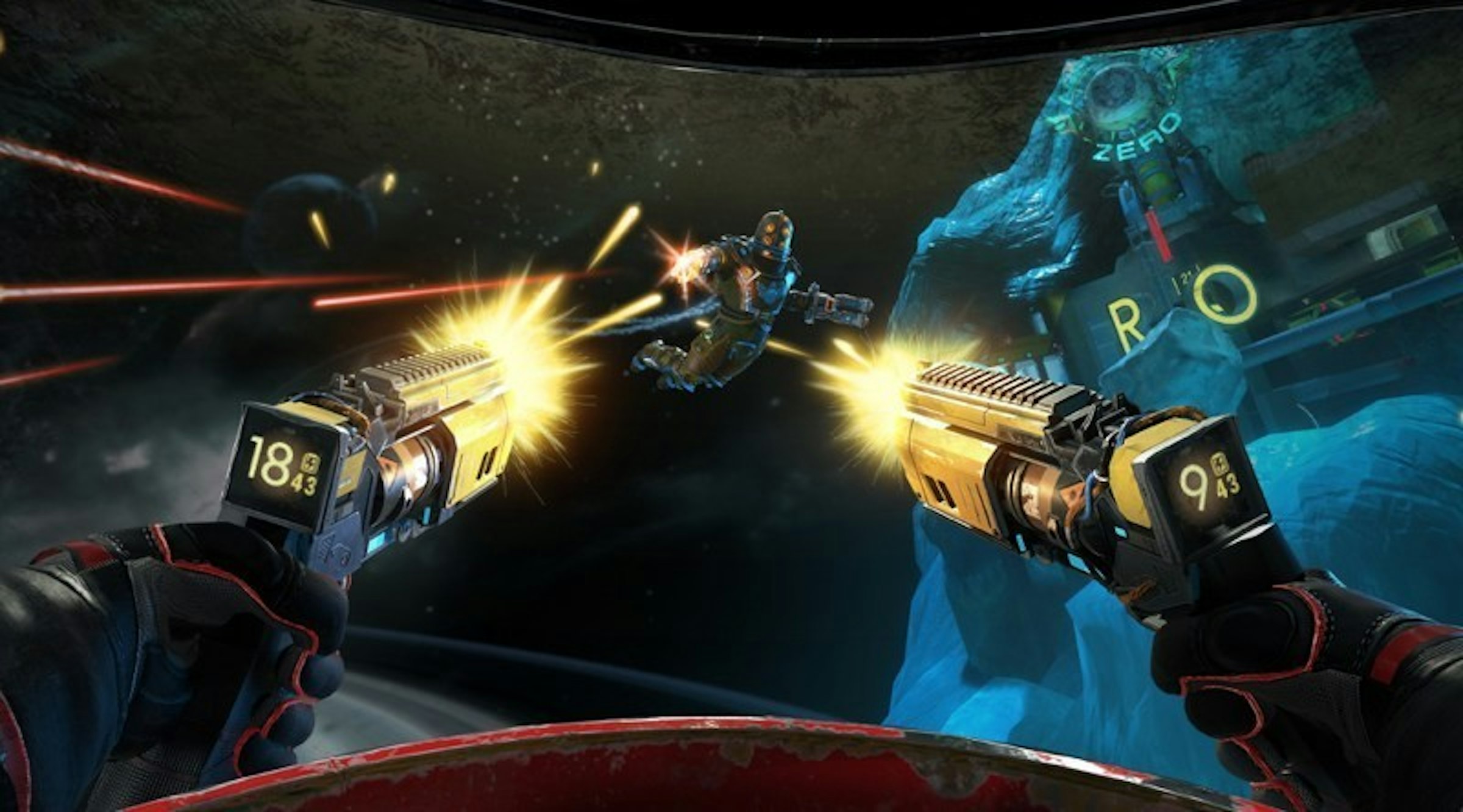 是多人射擊遊戲《Space Junkies》 對應VR體驗遊玩這篇文章的首圖