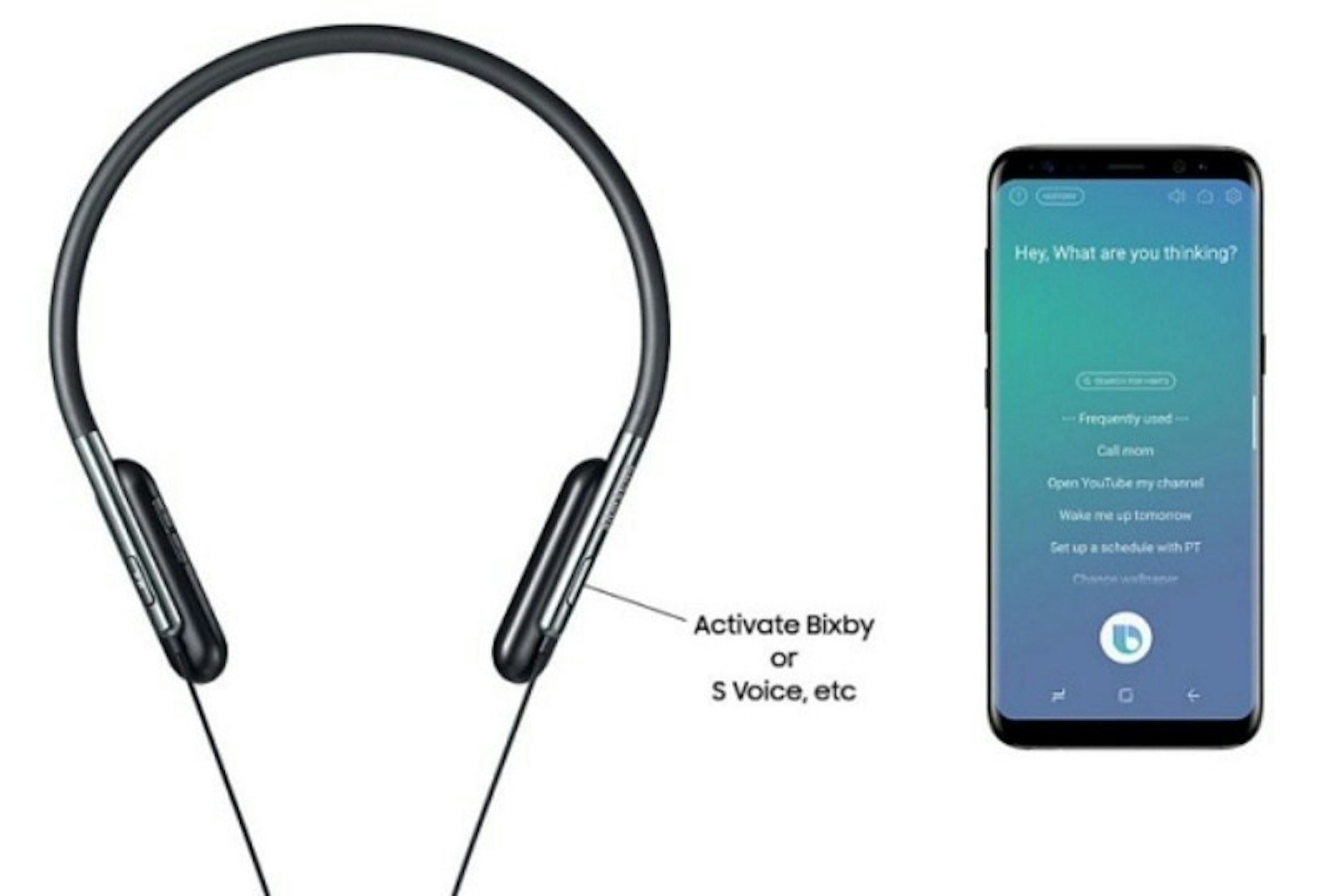 是三星新款繞頸耳機可直接啟用Bixby服務這篇文章的首圖