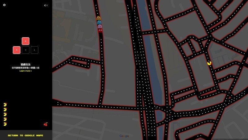 是Google Maps新增小精靈遊玩模式 桌機、手機都能玩這篇文章的首圖