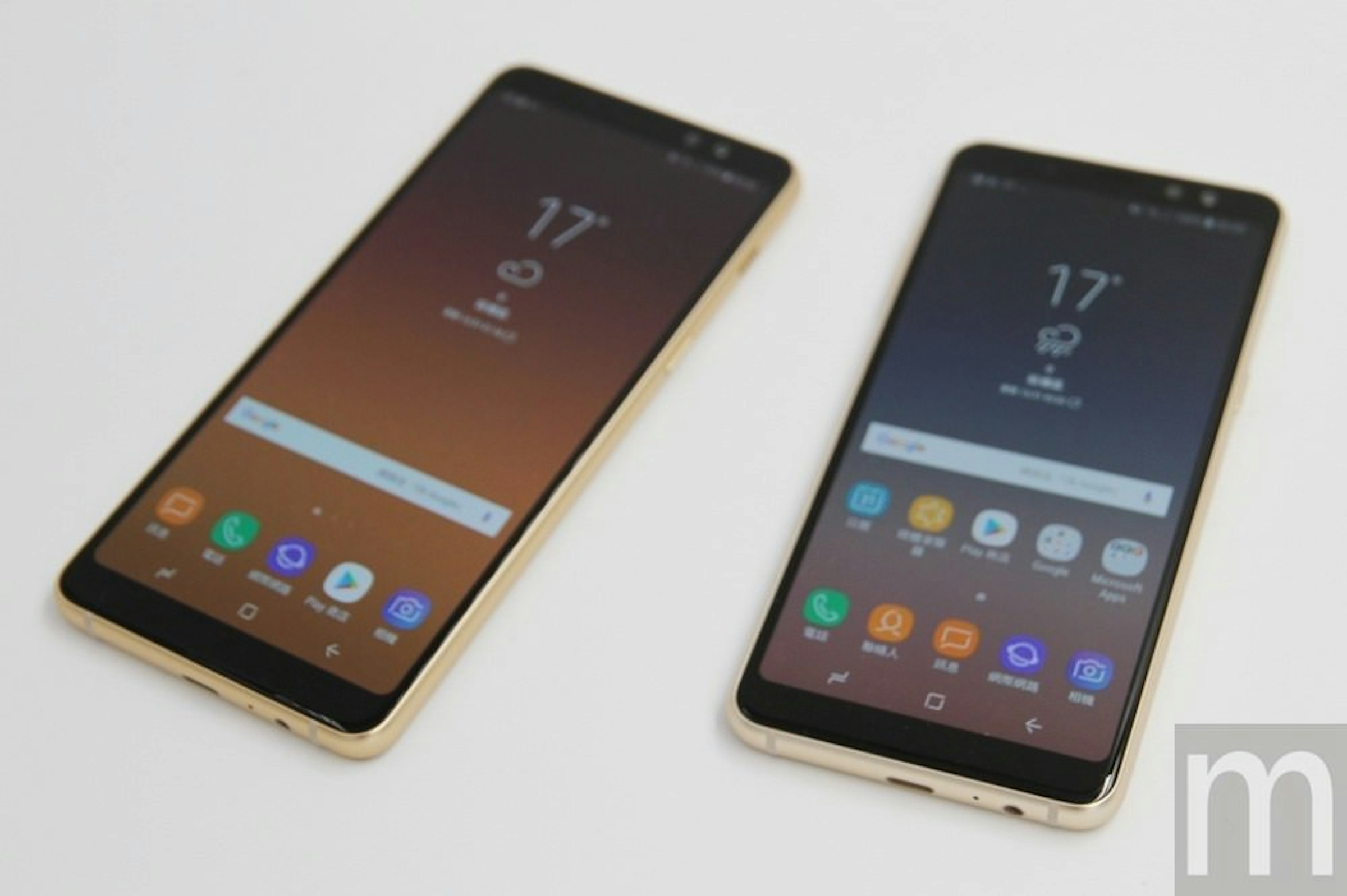 是動手玩／2018年款Galaxy A8，以全尺寸螢幕、防水防塵等旗艦機種規格為魅力這篇文章的首圖