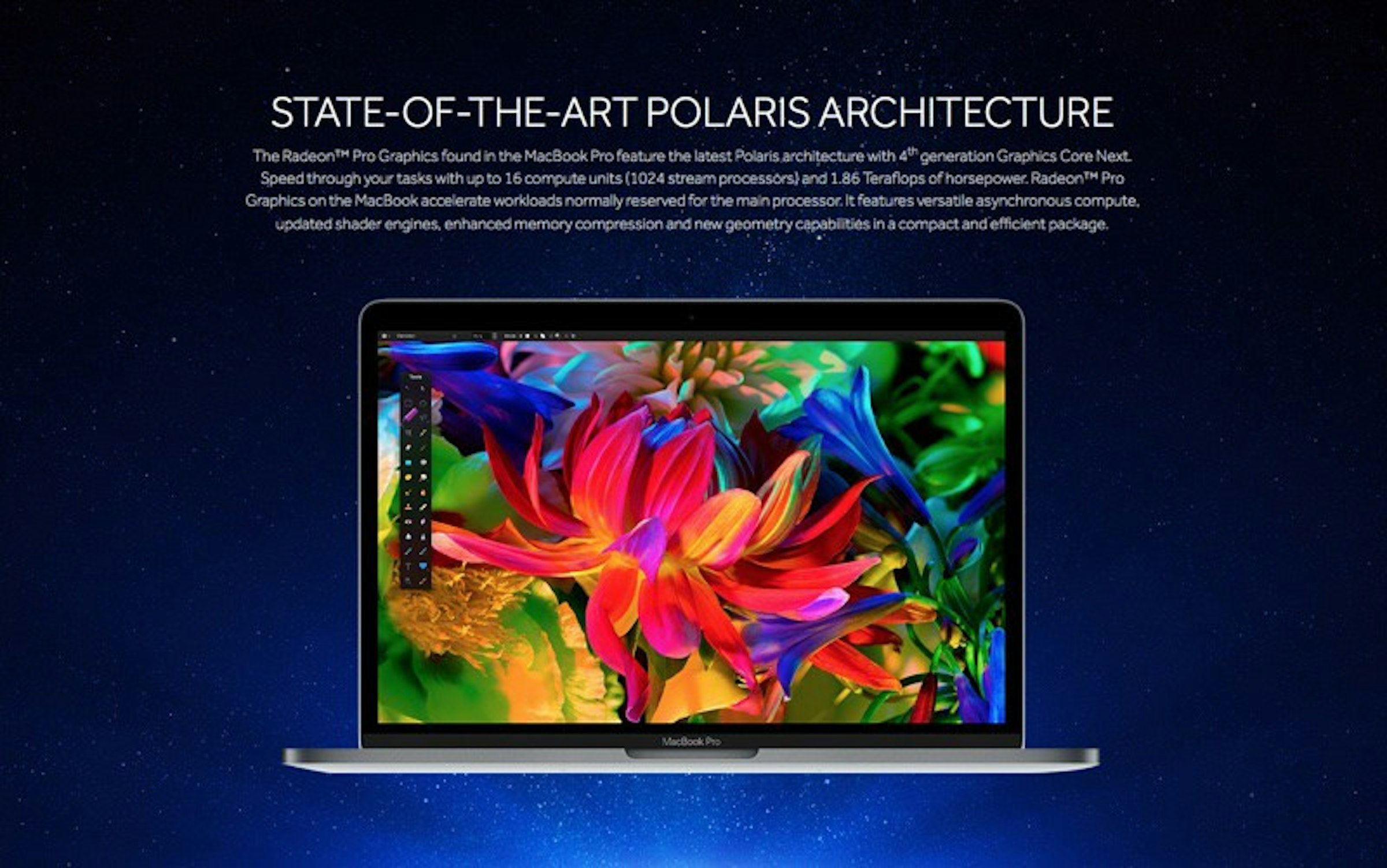 是「Polaris」架構 AMD確認新款MacBook Pro採用Radeon Pro 400系列顯示卡這篇文章的首圖