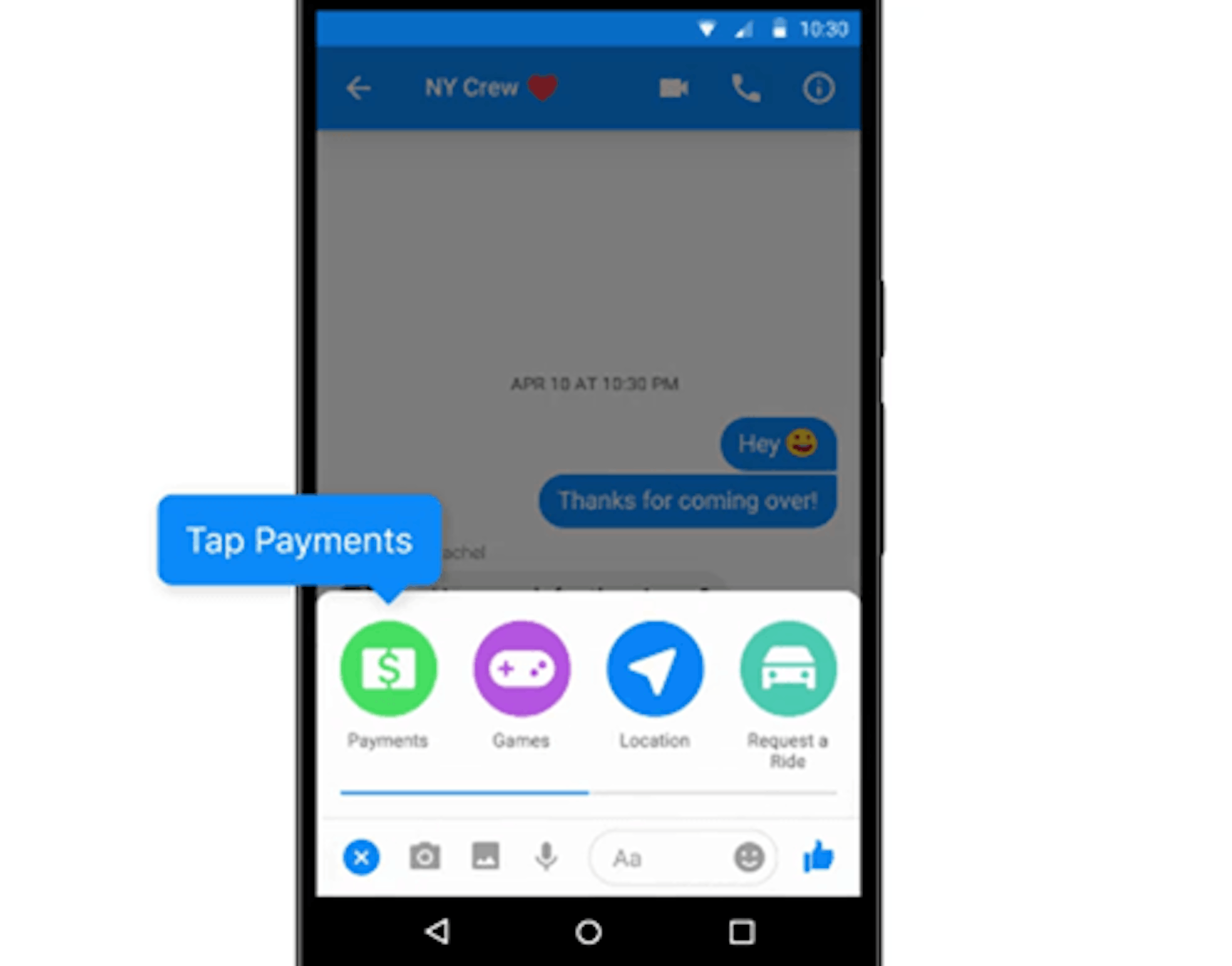 是硬是要學科技新知：FB Messenger推出群組付款功能，聚餐、合購均攤收款更方便這篇文章的首圖