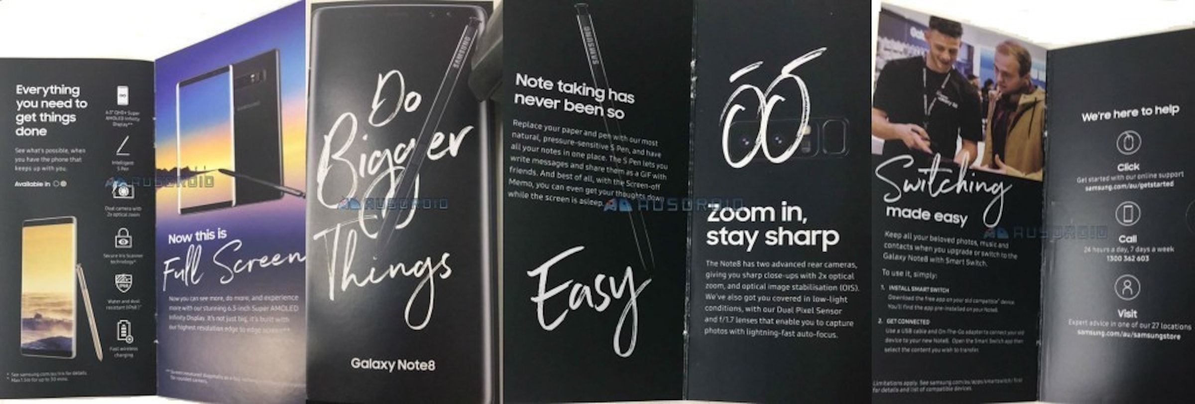 是Galaxy Note 8通路文宣內容曝光 證實搭載6.3吋螢幕、雙主鏡頭這篇文章的首圖