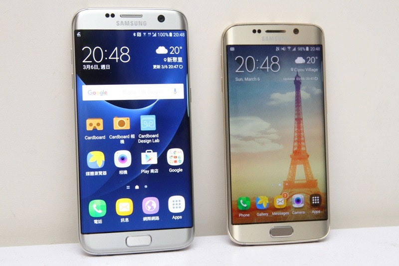 是動眼看／Galaxy S7 edge、S6 edge外型比一比這篇文章的首圖