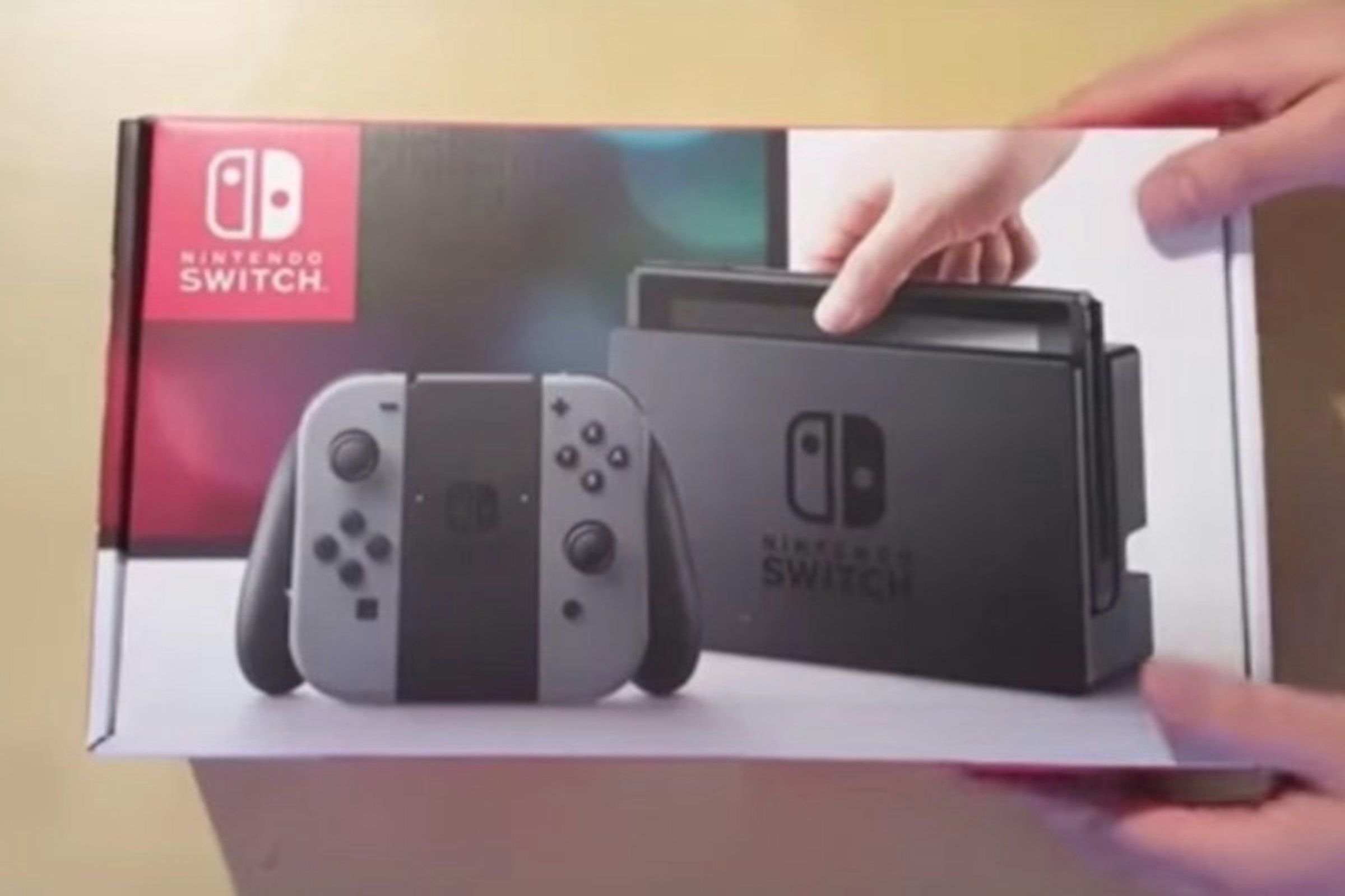 是提早被開箱的Nintendo Switch是經銷商私下兜售 已由任天堂回收這篇文章的首圖