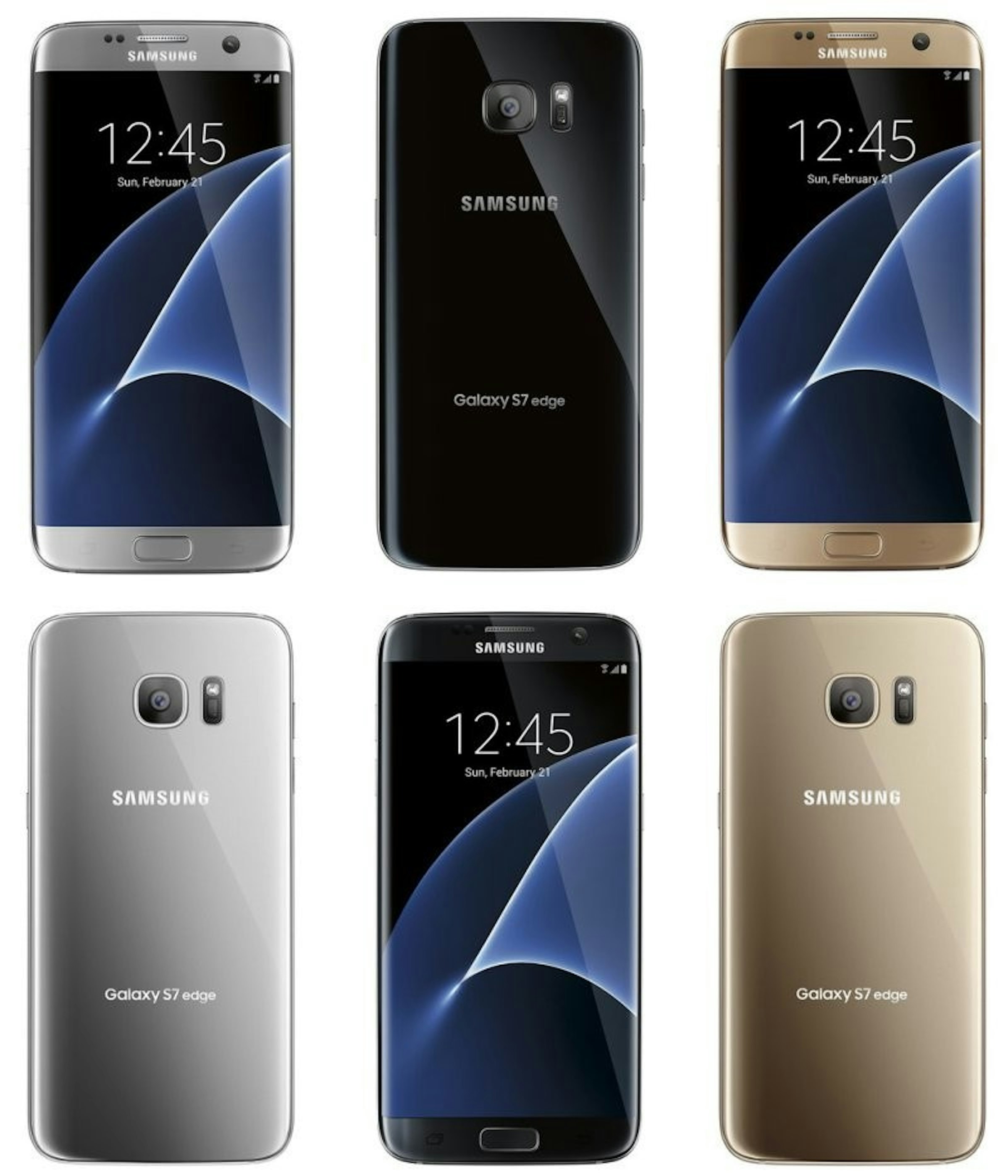 是以灰、黑、金為主 Galaxy S7系列配色曝光這篇文章的首圖