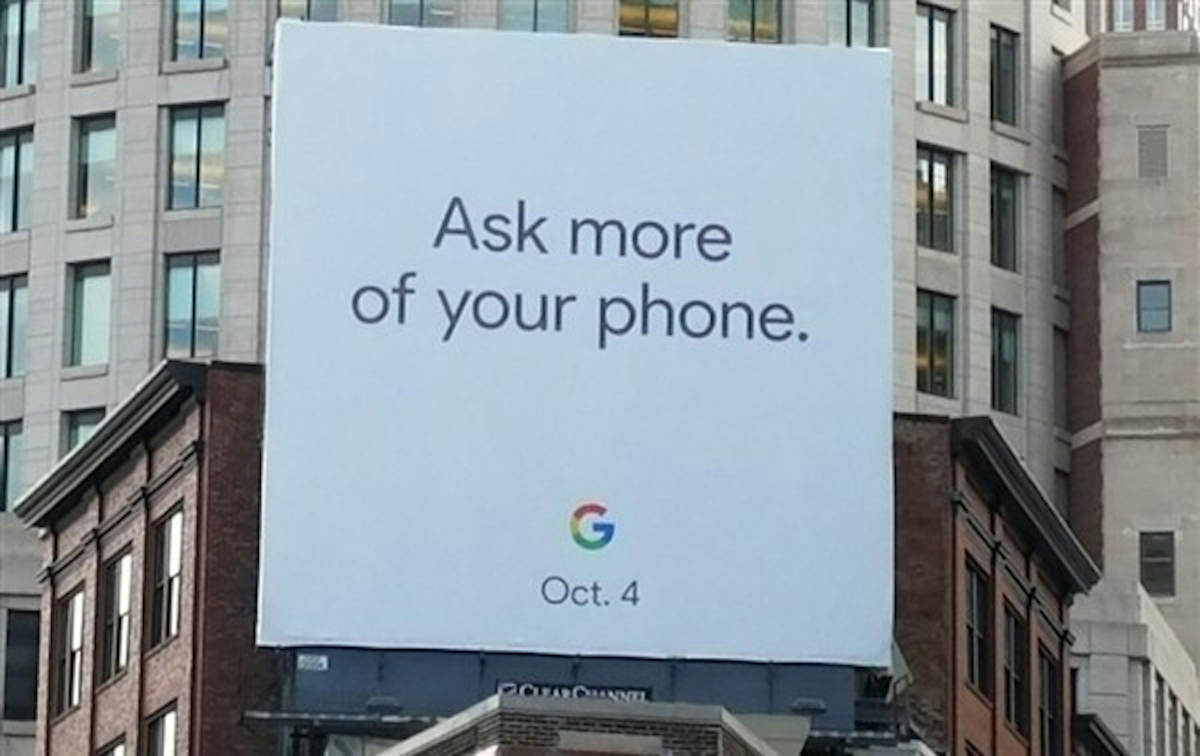 是下一個出場的是Google親兒子！Google國外街頭海報宣布Pixel 2發布時間：10月4日！這篇文章的首圖
