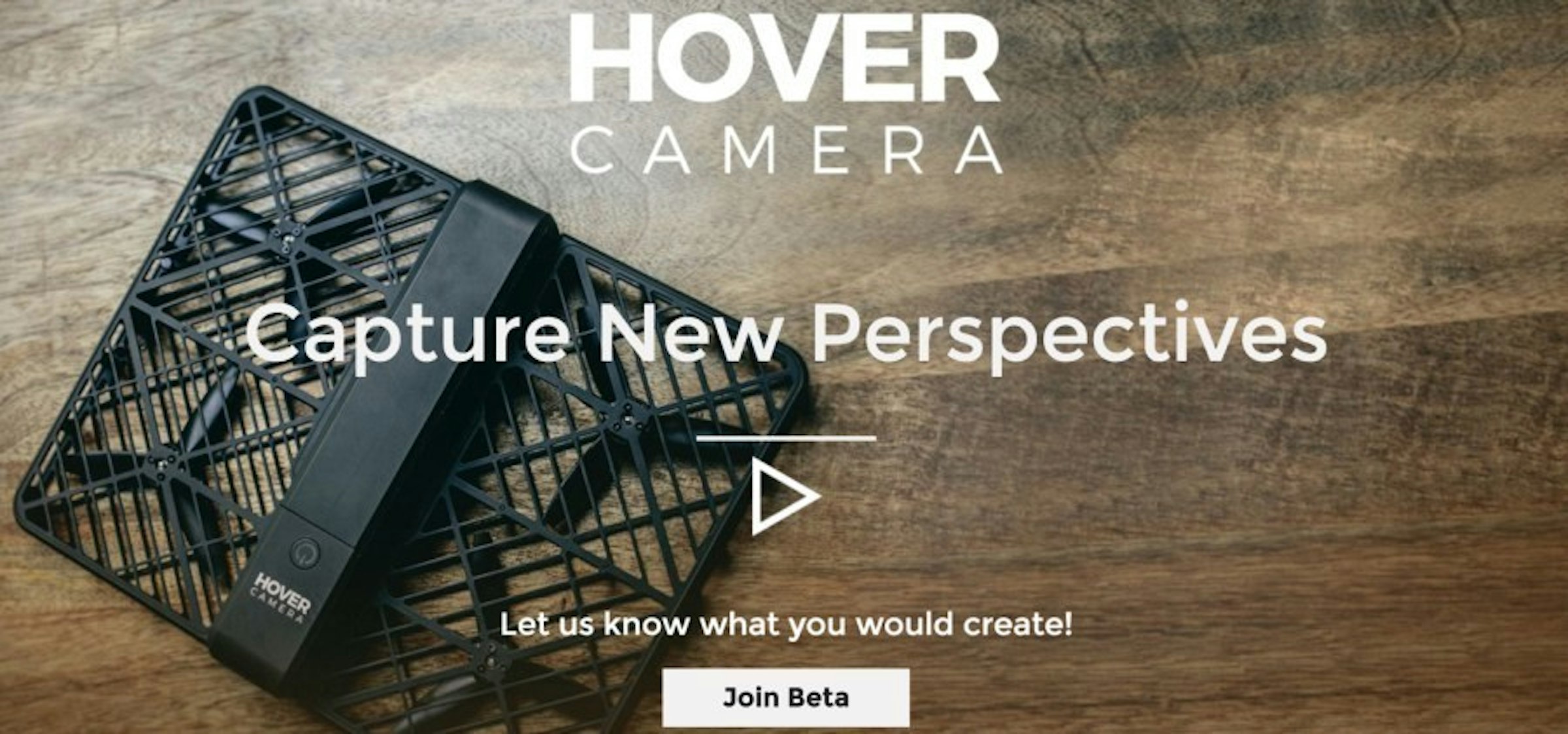 是可摺疊收納支援4K錄影、自動跟隨等功能的 HOVER CAMERA 超迷你四軸空拍機這篇文章的首圖
