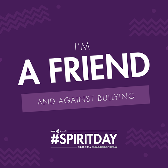 是「Spirit Day」尊重多元性別,反對霸凌!的第2張圖