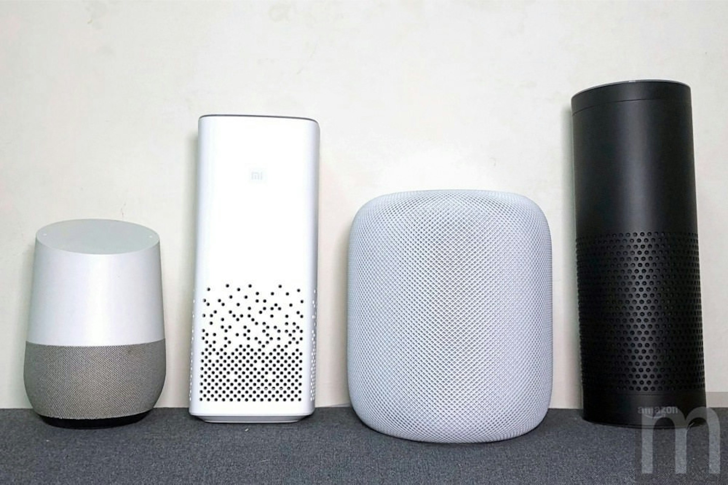 是比一比／蘋果HomePod與Google Home、亞馬遜Echo、小米AI音箱選誰好？這篇文章的首圖