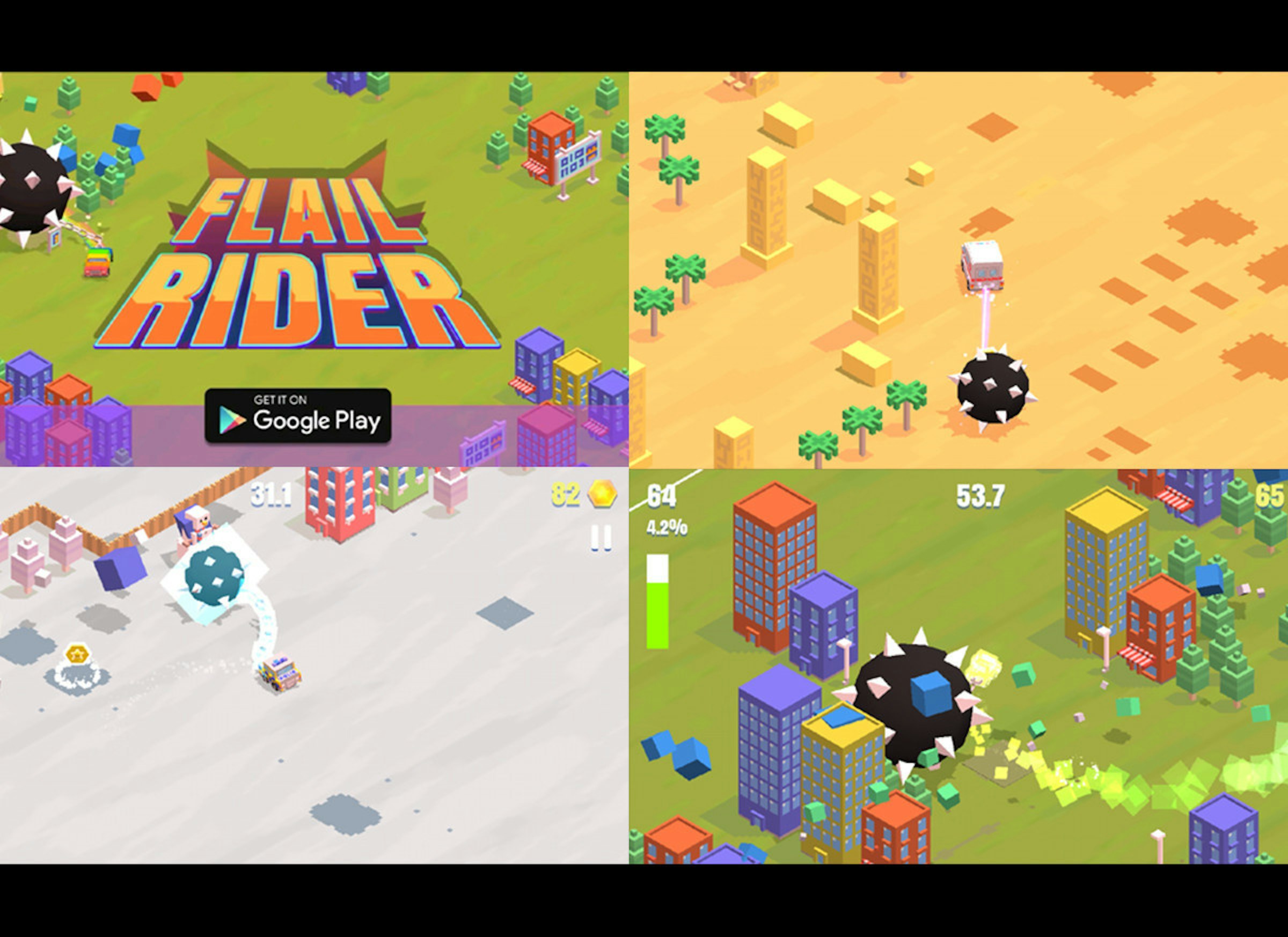 是《Flail Rider》有了流星錘，沒了釘子戶這篇文章的首圖