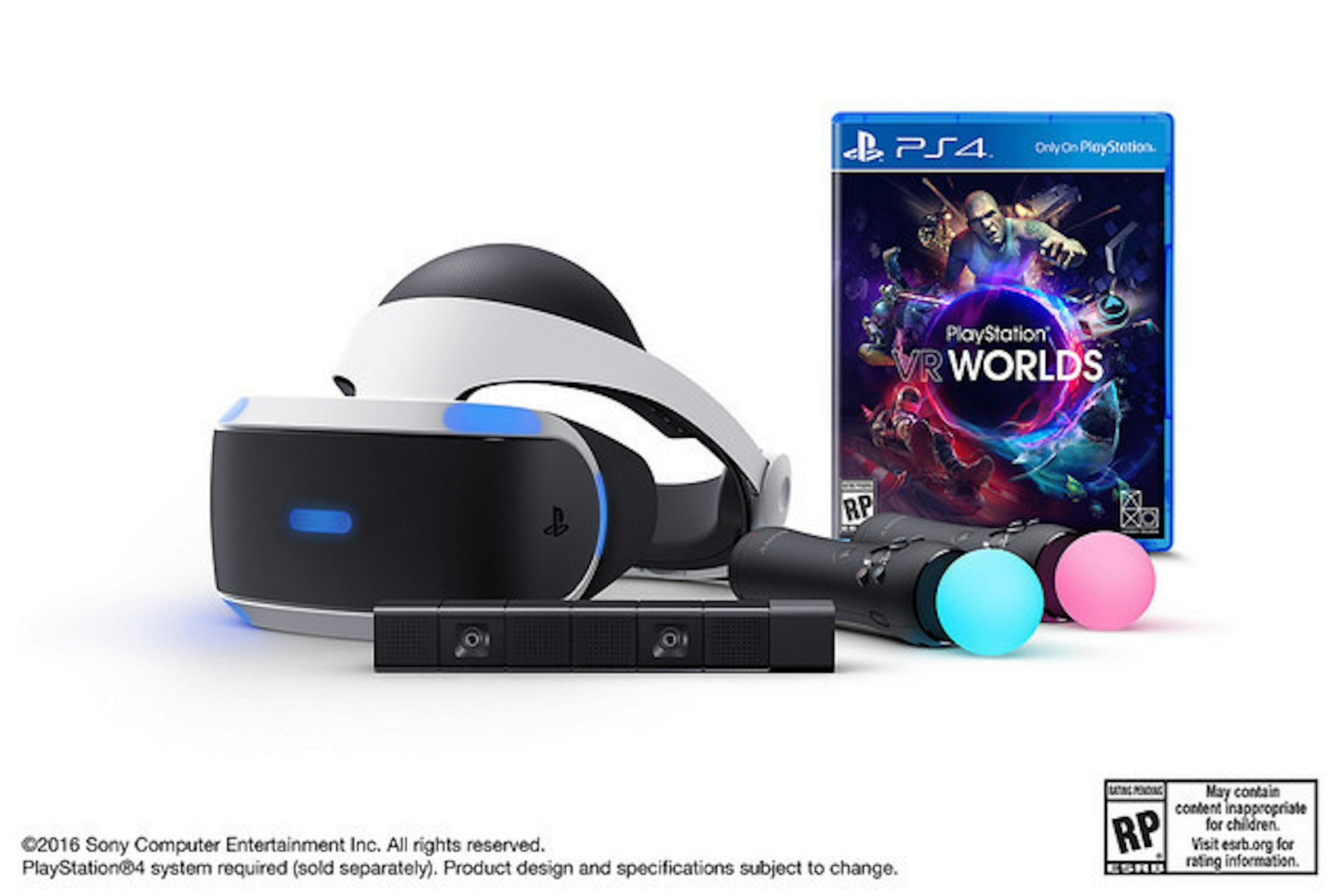 是包含攝影機、控制器 Sony公布PlayStation VR組合包這篇文章的首圖