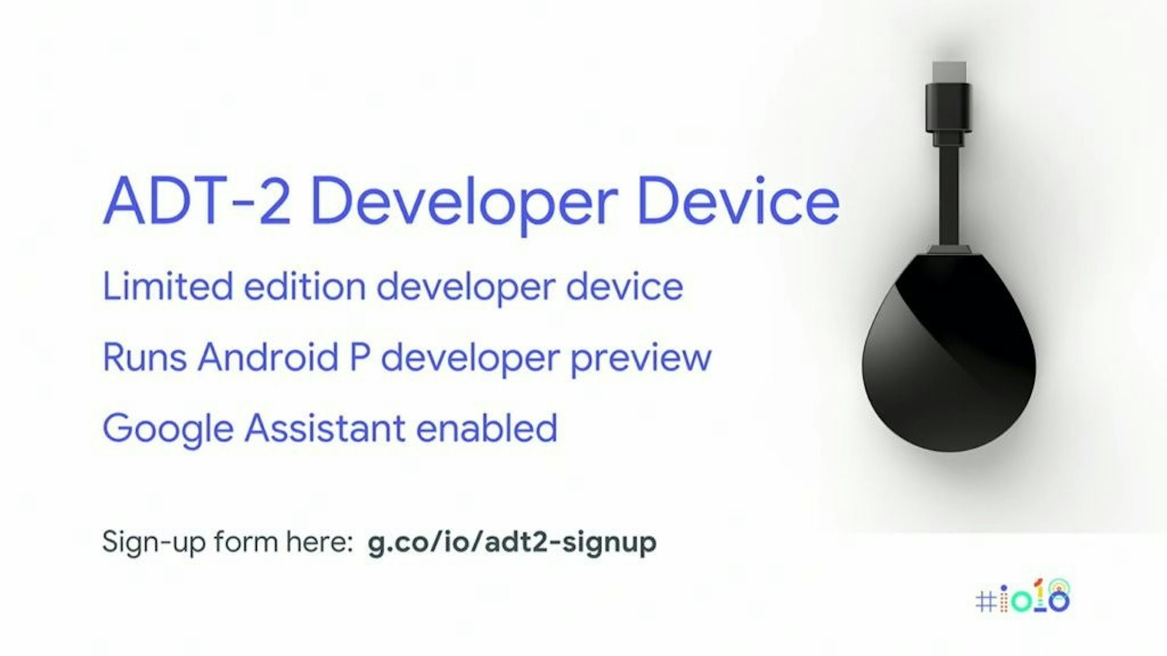 是Google向開發者提供新版Android TV開發工具 外型與Chromecast相似這篇文章的首圖