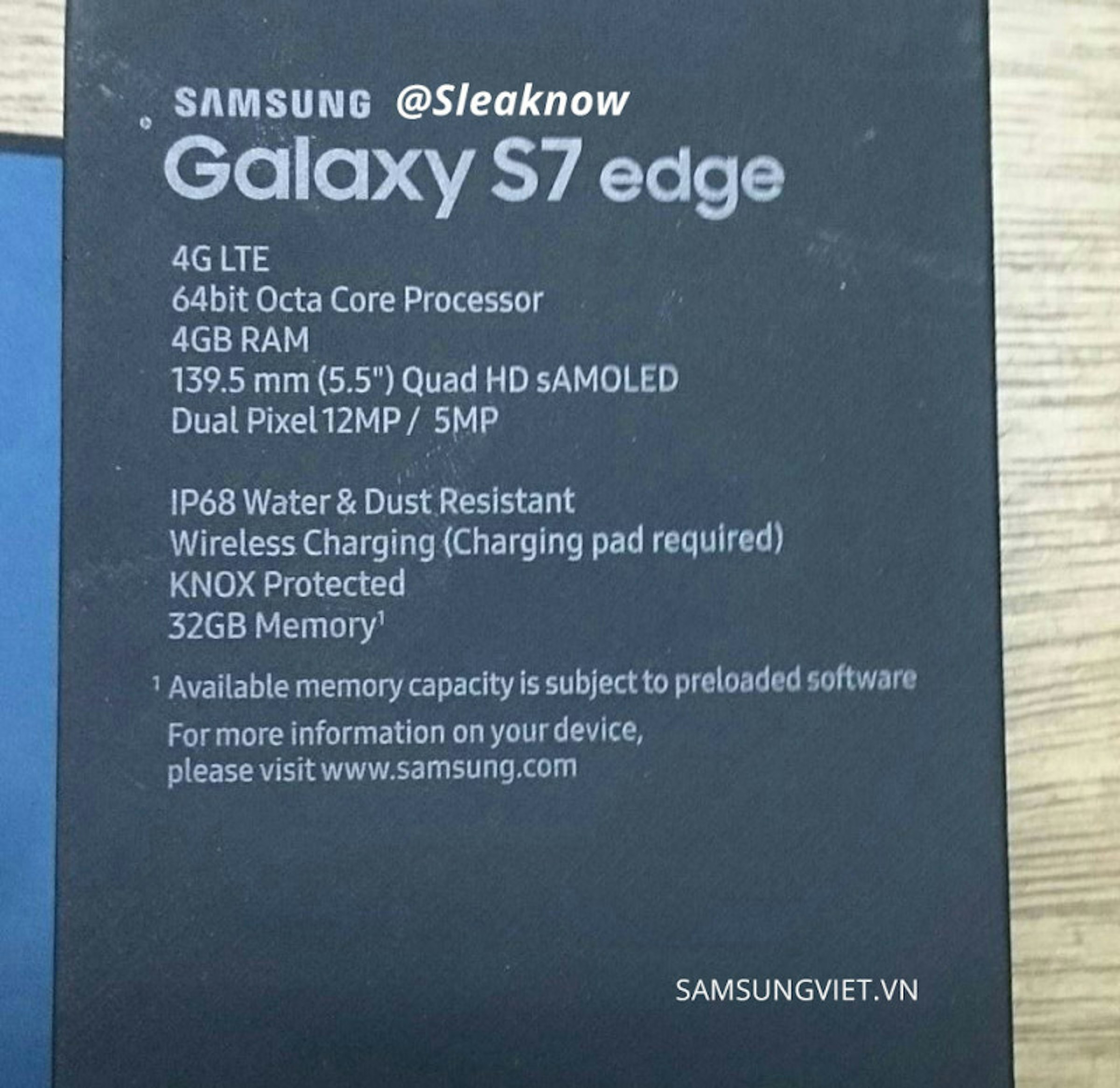 是Galaxy S7 Edge市售盒裝曝光 具體規格揭曉這篇文章的首圖