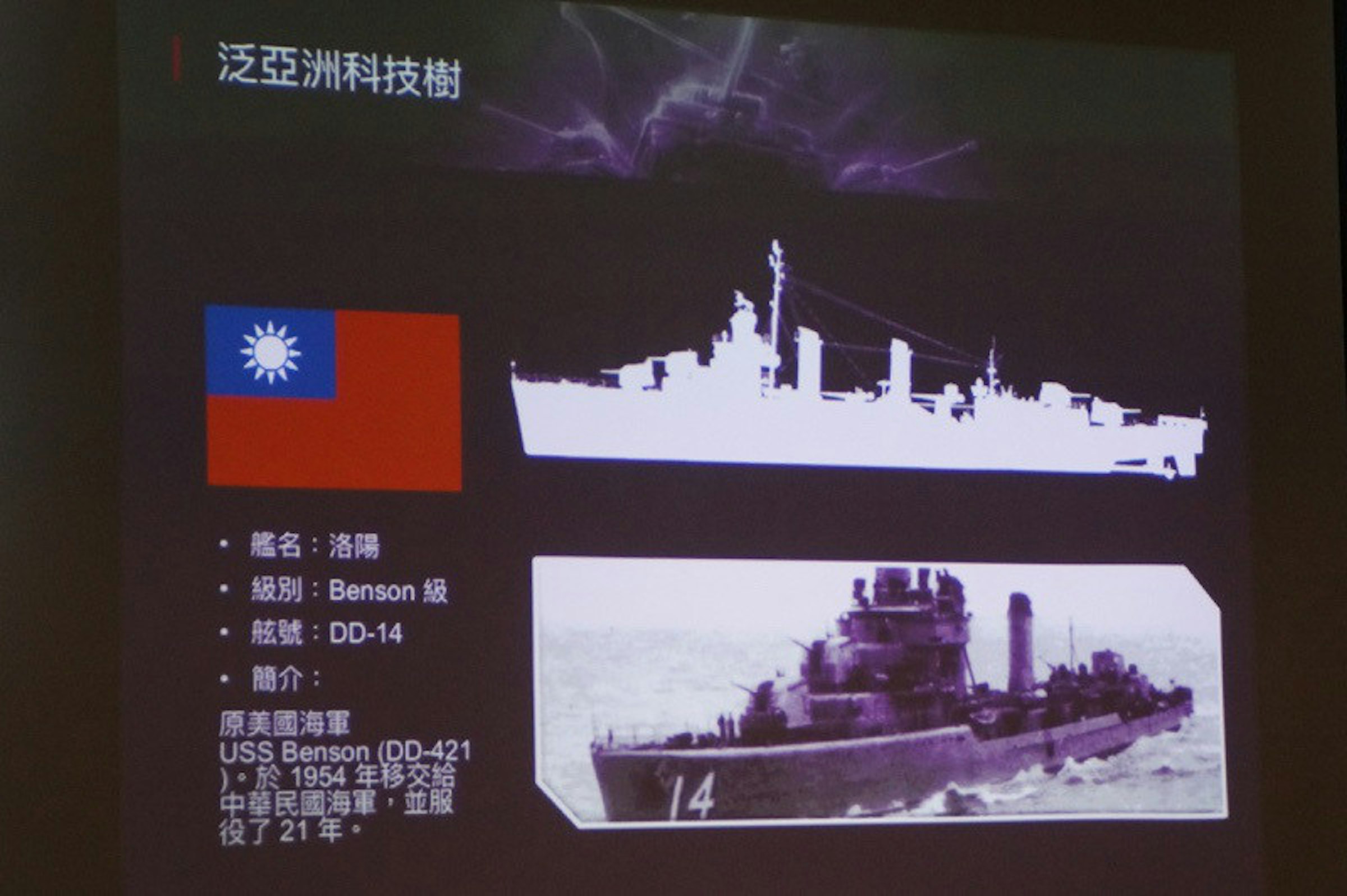 是《戰艦世界》泛亞洲科技樹 首推中華民國洛陽艦這篇文章的首圖