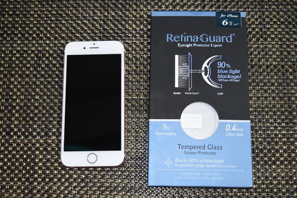 是[分享] RetinaGuard 抗藍光保護貼第一品牌 iPhone 6S 專用非滿版玻璃保護貼這篇文章的首圖