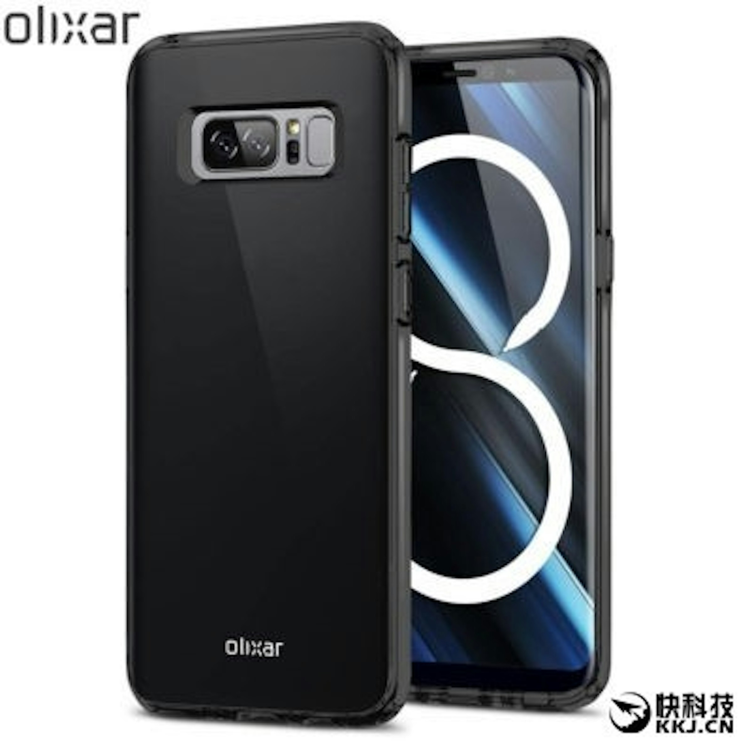 是Samsung Galaxy Note 8高清圖曝光：確認後置雙攝、無光學指紋、更大的屏佔比！這篇文章的首圖