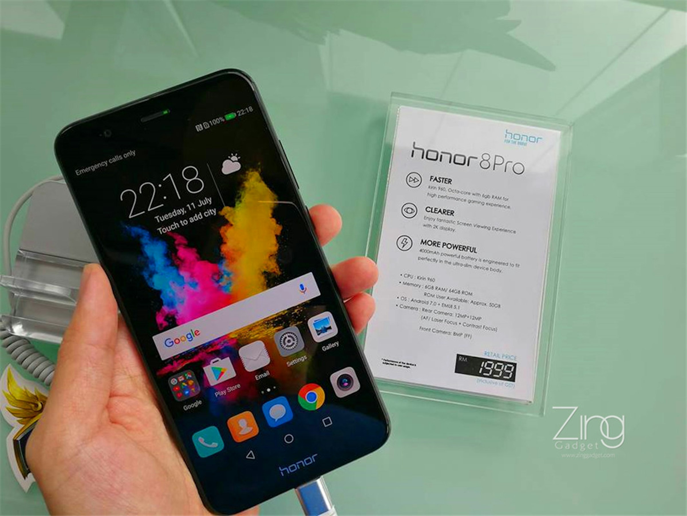 是【開箱】Honorの另一款毒物！Honor 8 Pro上手開箱：拿在手完全沒負擔！手機盒竟然秒變VR盒子！這篇文章的首圖