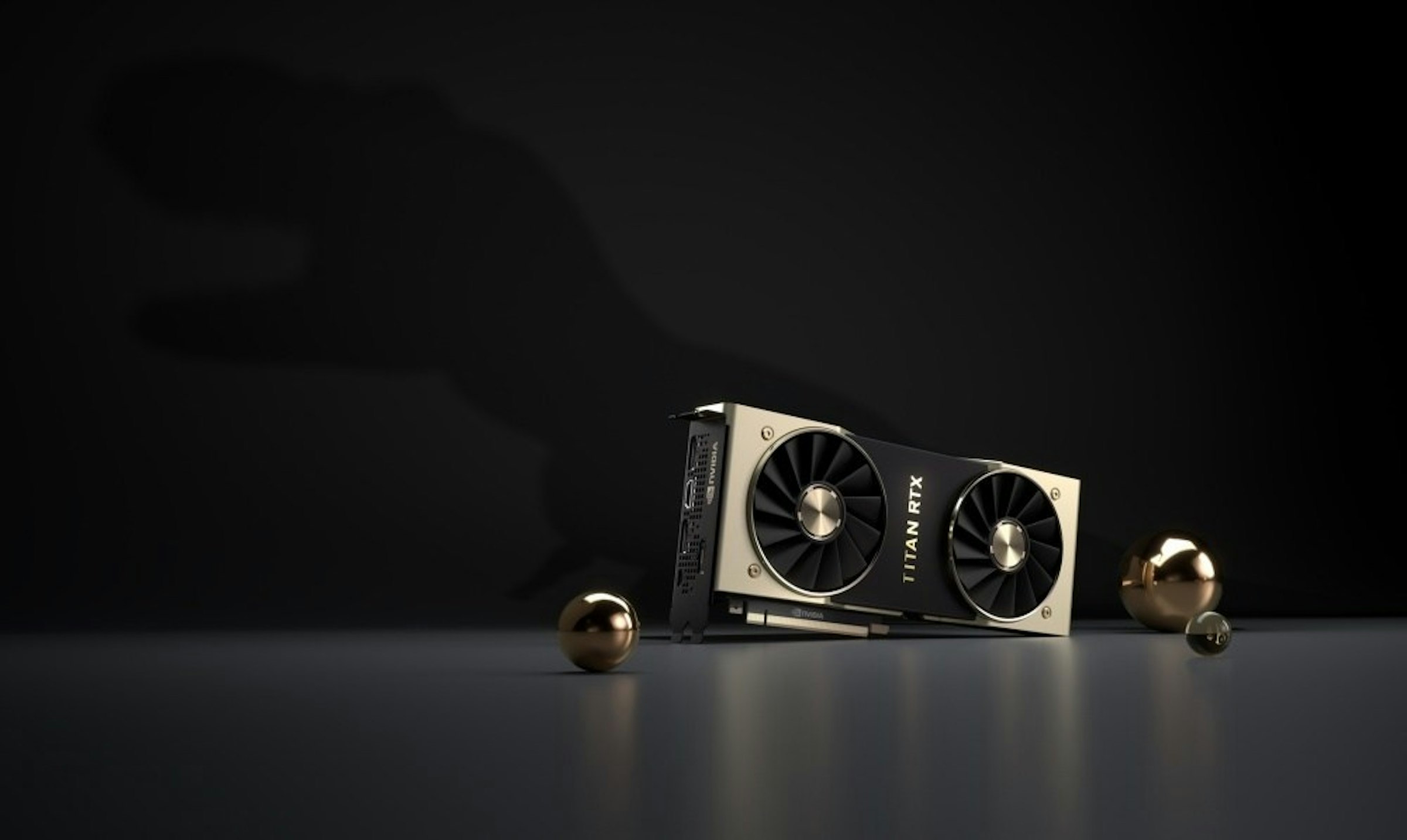 是新一代顯示卡巨獸Titan RTX正式揭曉，對應人工智慧學習、8K內容即時創作這篇文章的首圖