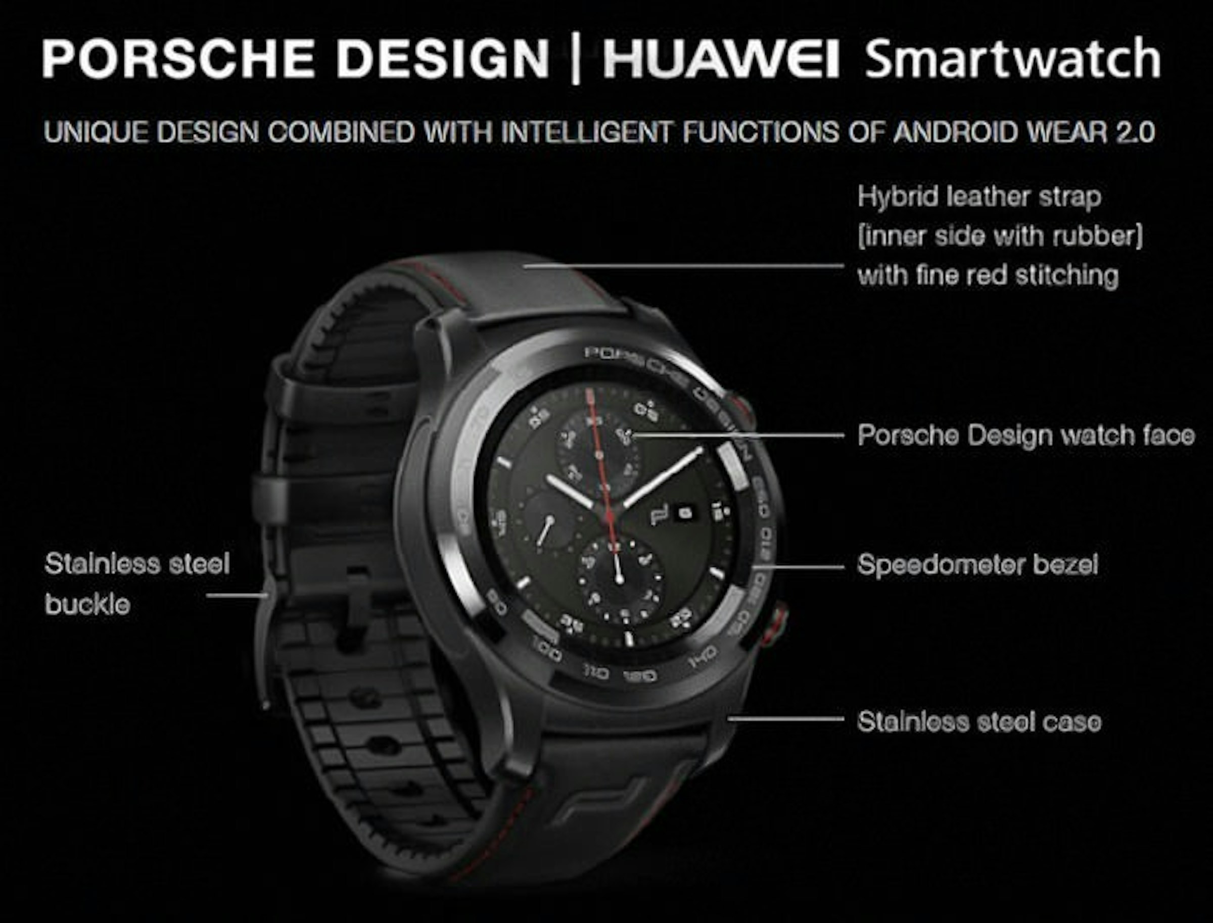 是一款你買不到的智能手錶！歐洲正式開賣Porsche Design版Huawei Watch 2！售約RM3969！這篇文章的首圖