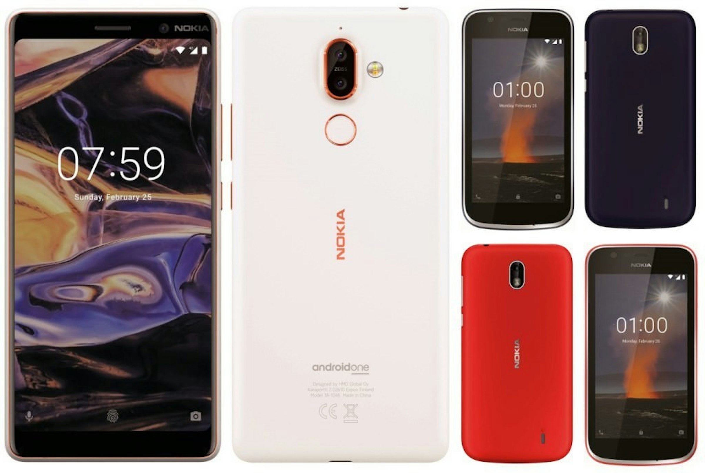 是Nokia 7 Plus、Nokia 1實際外觀曝光 前者將是HMD Global首款Android One機種這篇文章的首圖