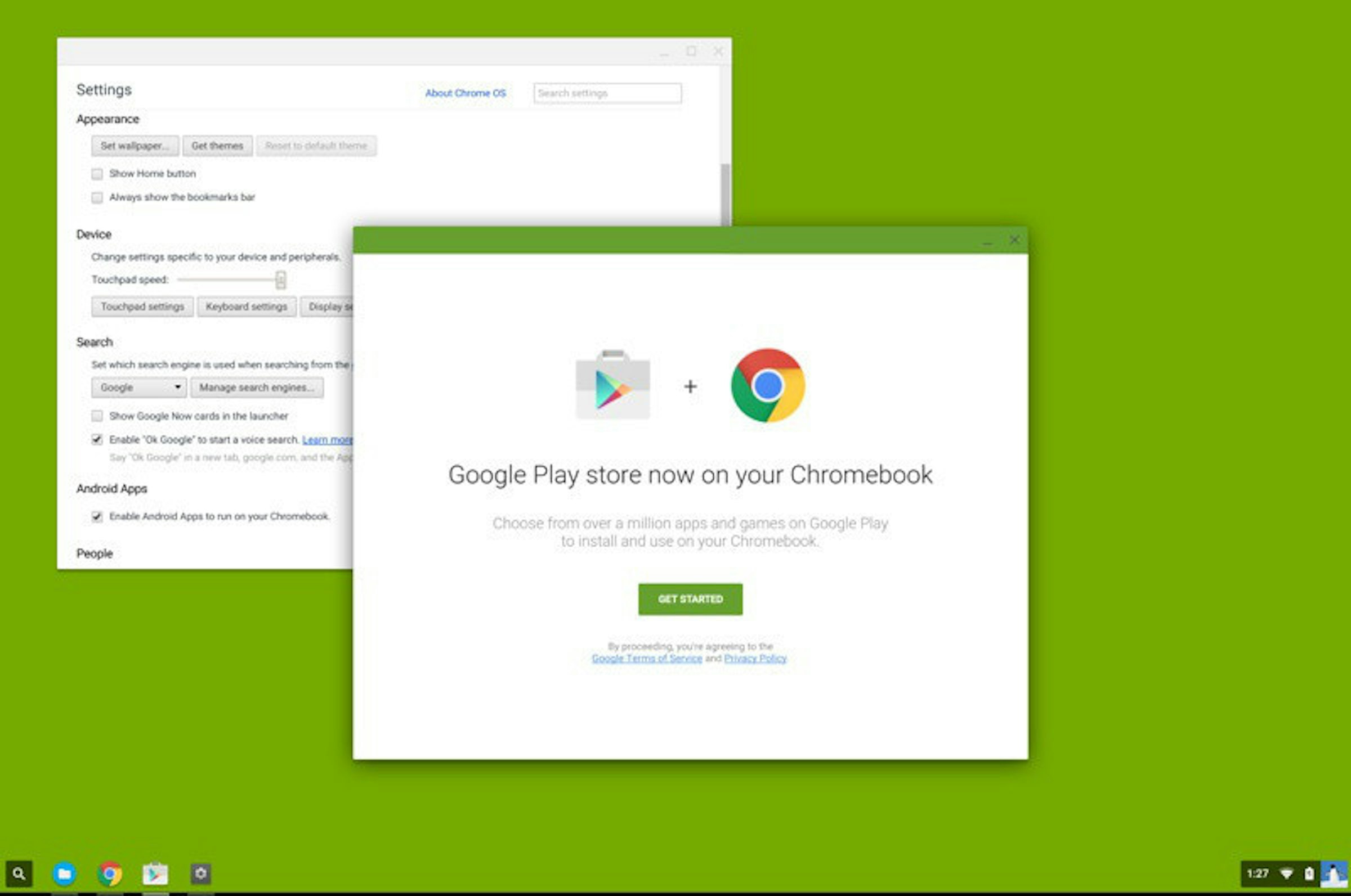 是Google Play Store服務將進駐Chromebook這篇文章的首圖