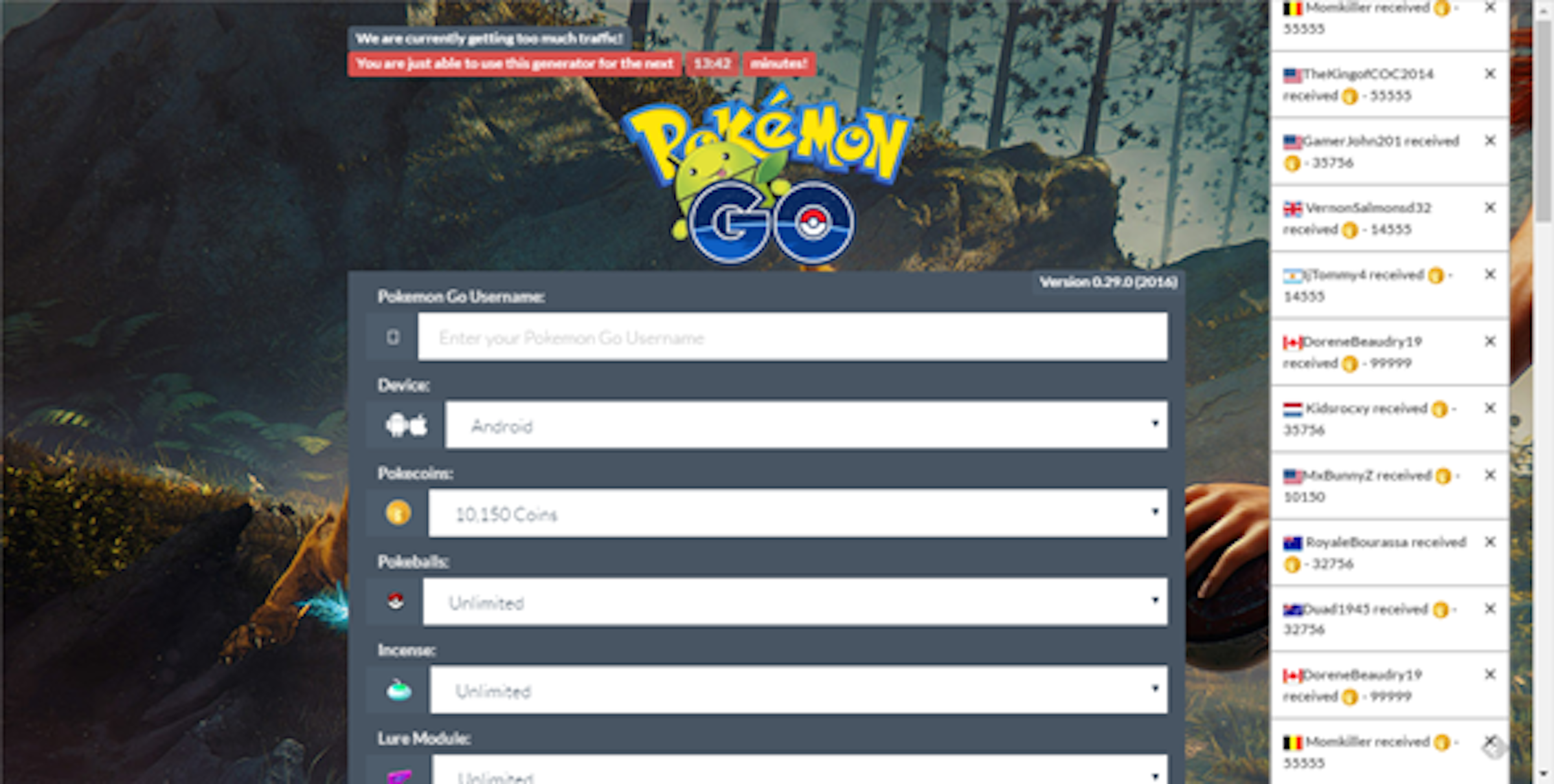 是注意！Pokemon GO詐欺網站Coolpkgo以無限遊戲道具利誘玩家填寫問卷 (破解實測)這篇文章的首圖