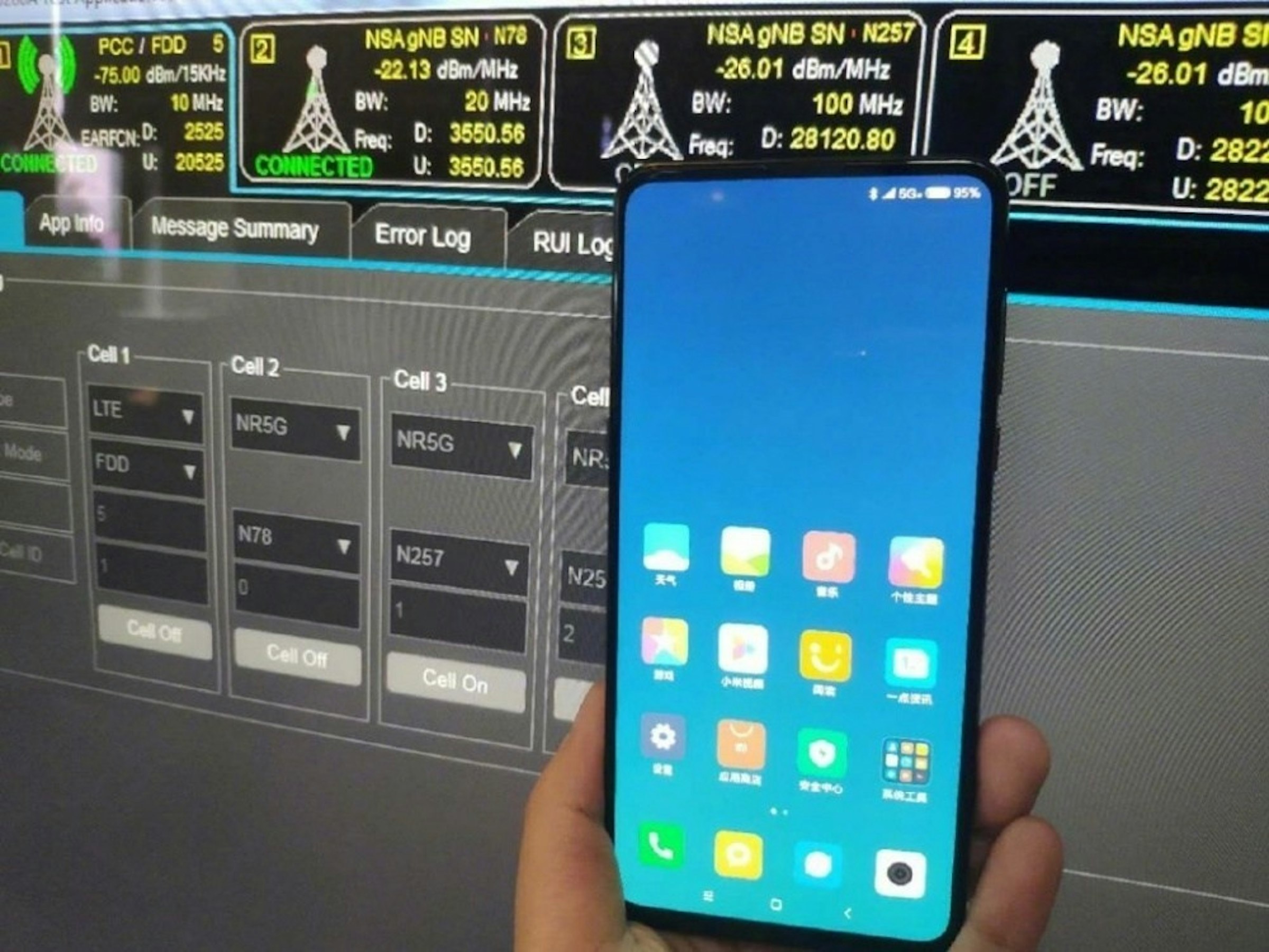 是小米展示旗下支援5G連網手機 但預期最快還是要等明年才會推出的第2張圖