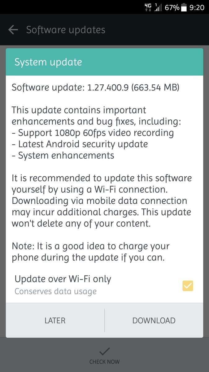 是HTC U11更新,新增1080p 60fps影片格式的第3張圖