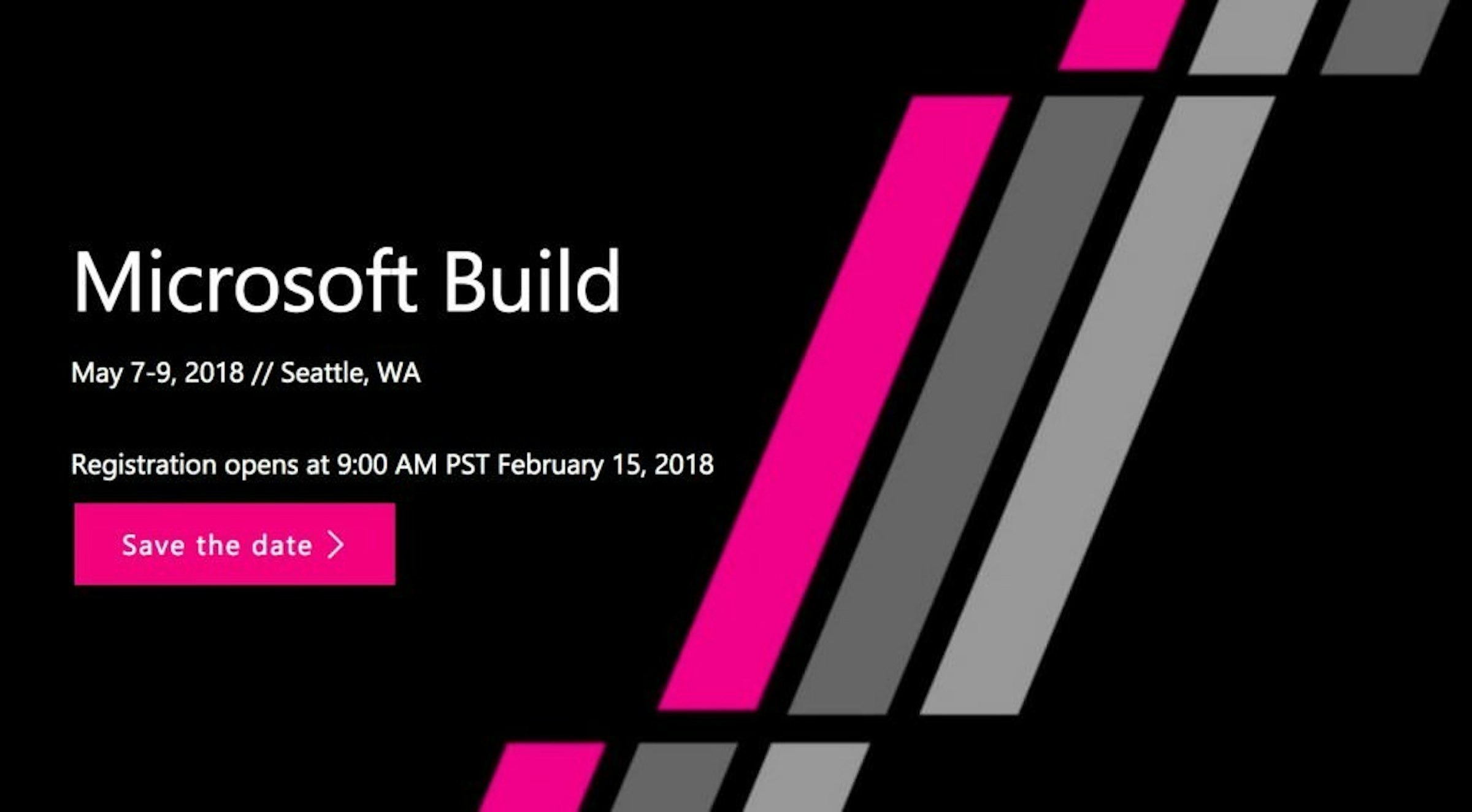 是微軟年度開發者活動Build 2018時間確認 強碰Google開發者活動時程這篇文章的首圖