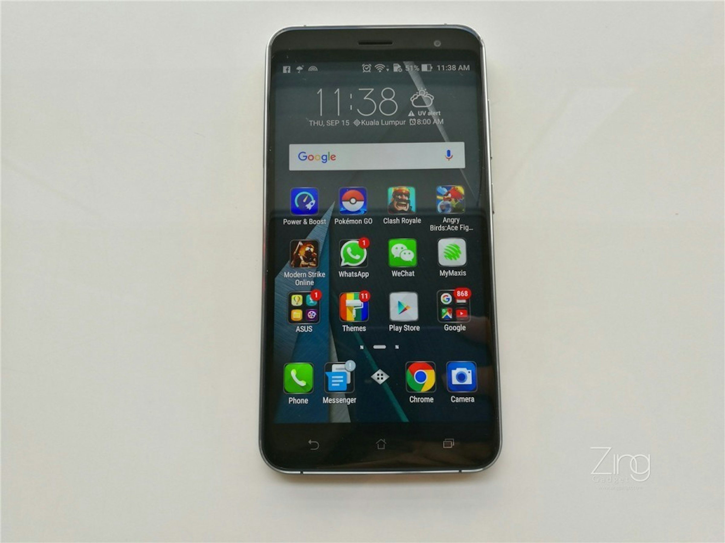 是Asus ZenFone 3使用體驗分享！平庸實用但欠缺特點！這篇文章的首圖
