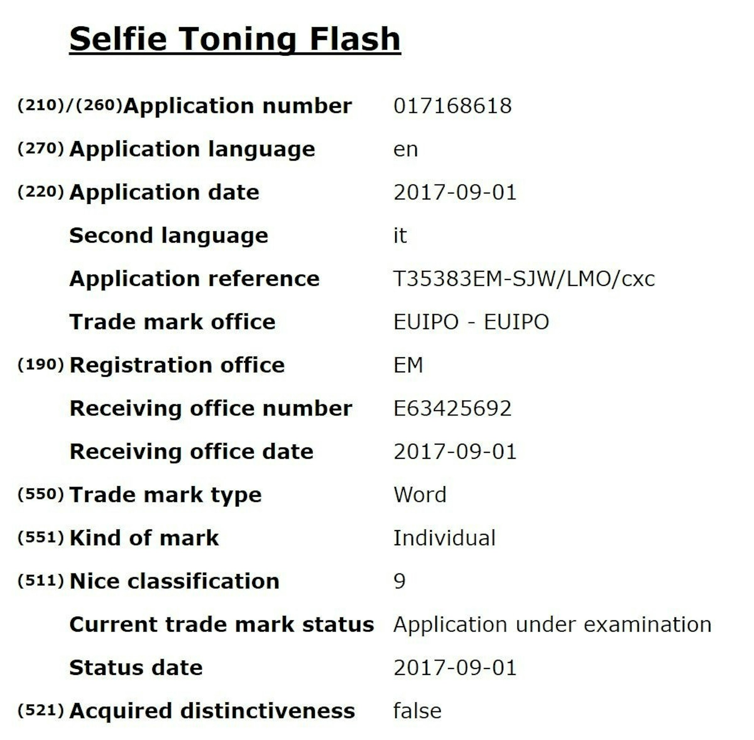是Mate 10自拍能力也要lv up？！Huawei官方提交前置自拍補光燈商標：Selfie Toning Flash！這篇文章的首圖
