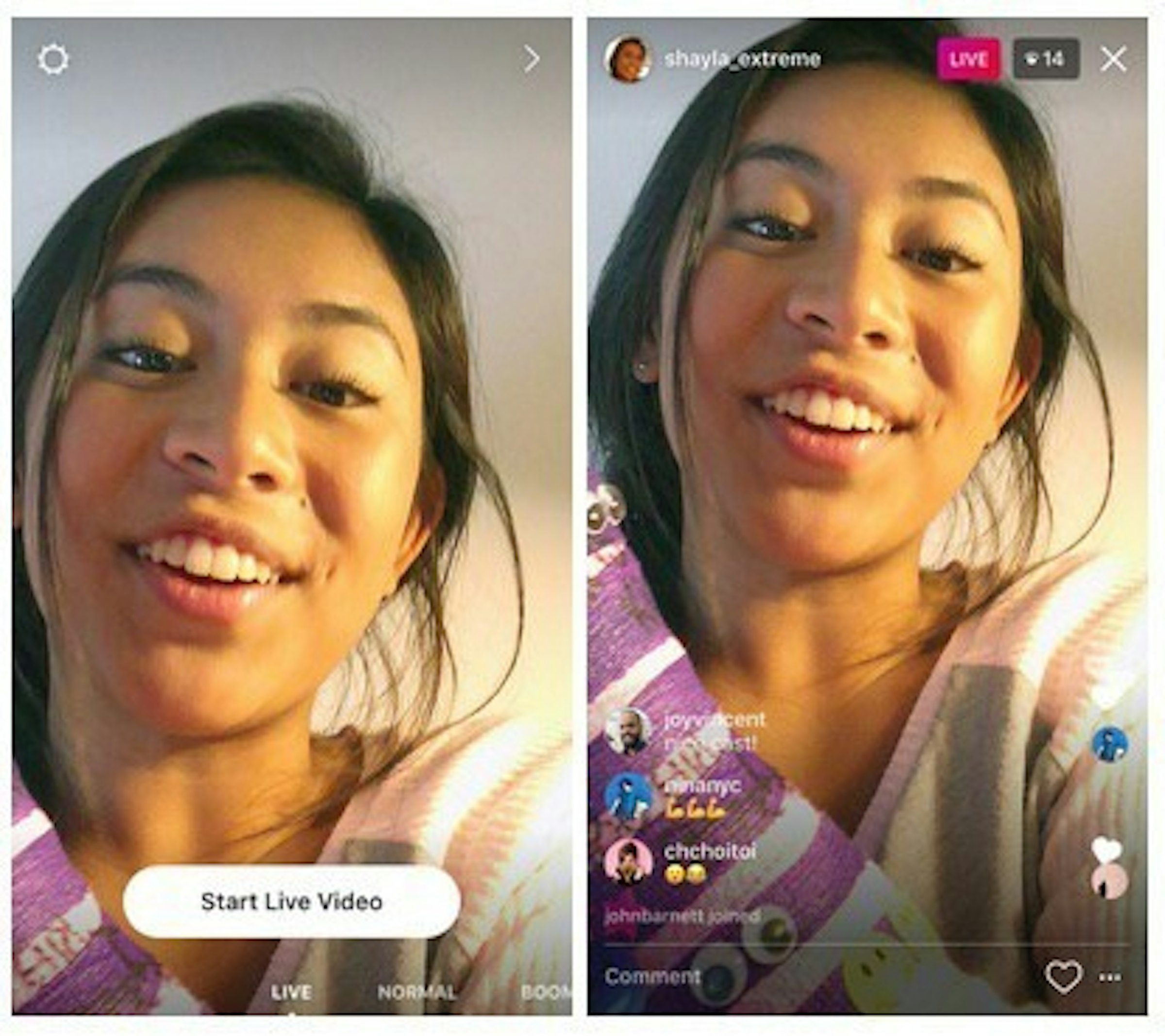是Instagram直播功能開始更新 輕輕鬆鬆就能開播這篇文章的首圖