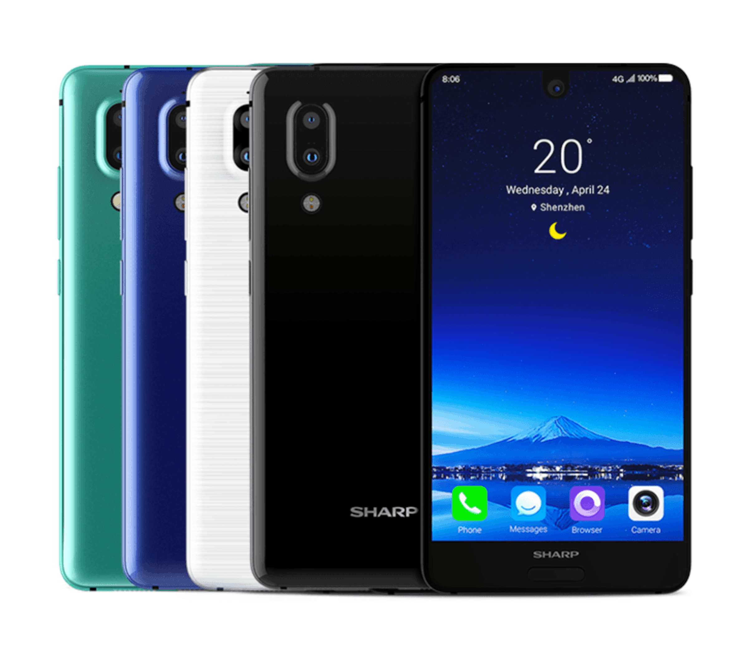是暗示iPhone 8拍照效果？ 夏普新機Aquos S2中國發表、下週登台這篇文章的首圖
