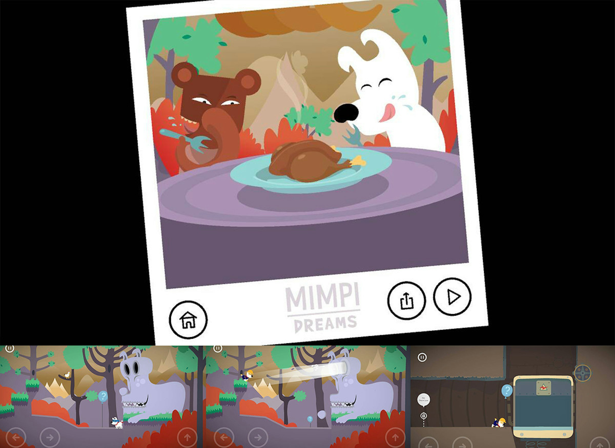是喜歡解謎又愛狗的你不容錯過！《Mimpi Dreams》小狗米皮的夢境歷險記這篇文章的首圖