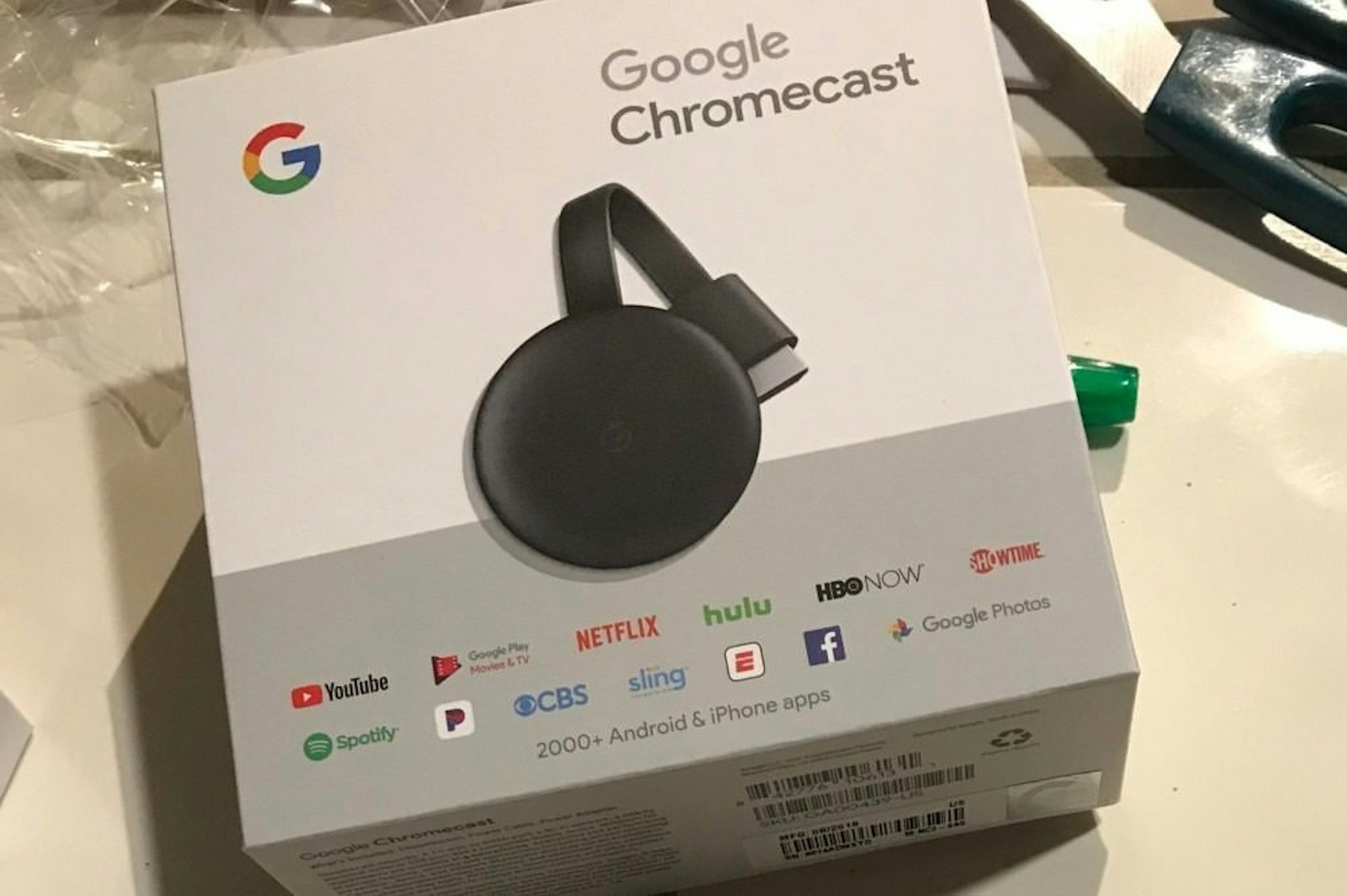 是美國Best Buy似乎提早開賣新一代Chromecast，外觀稍作改變這篇文章的首圖