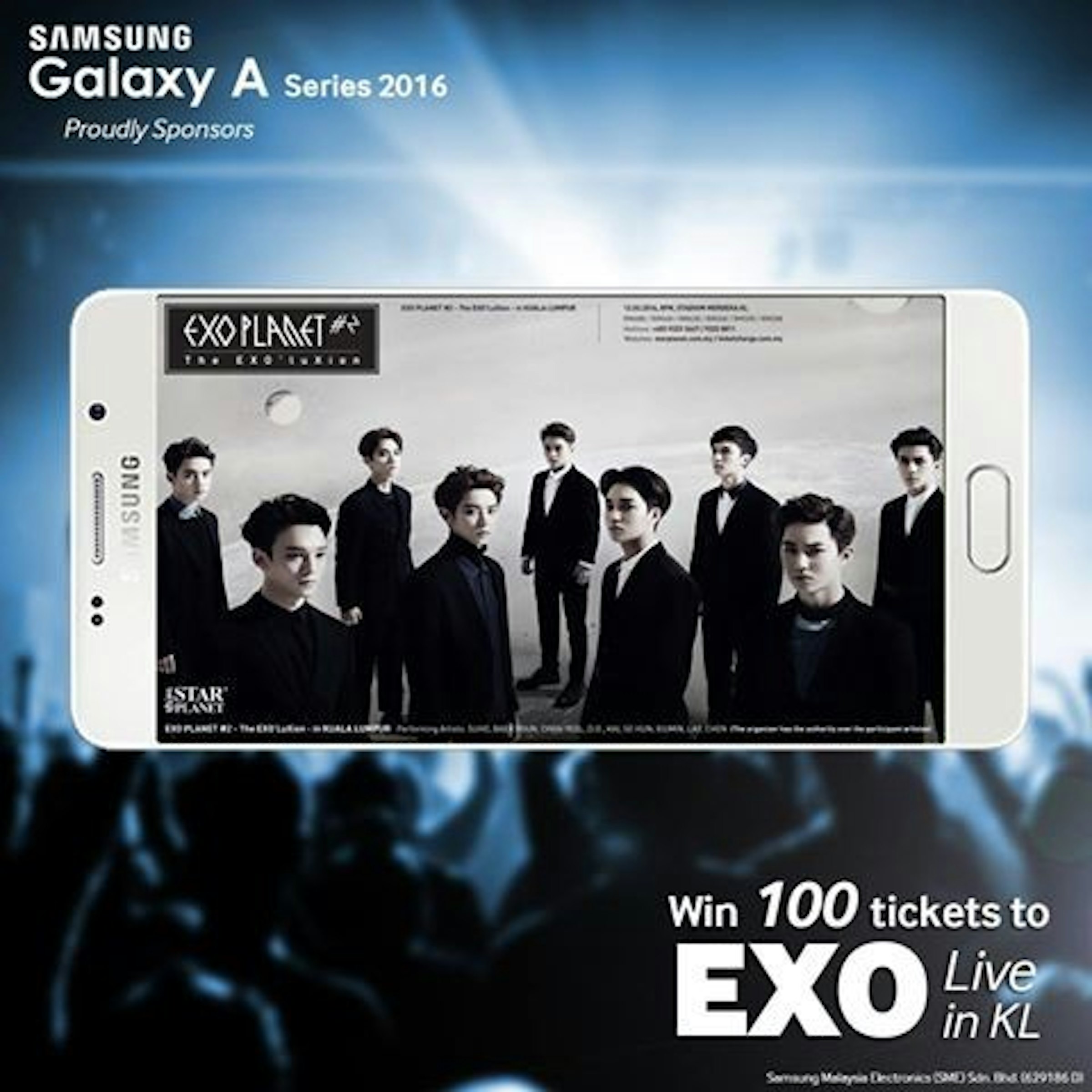 是EXO粉絲們注意！Samsung準備送出100張免費EXO Planet演唱會入門票！這篇文章的首圖