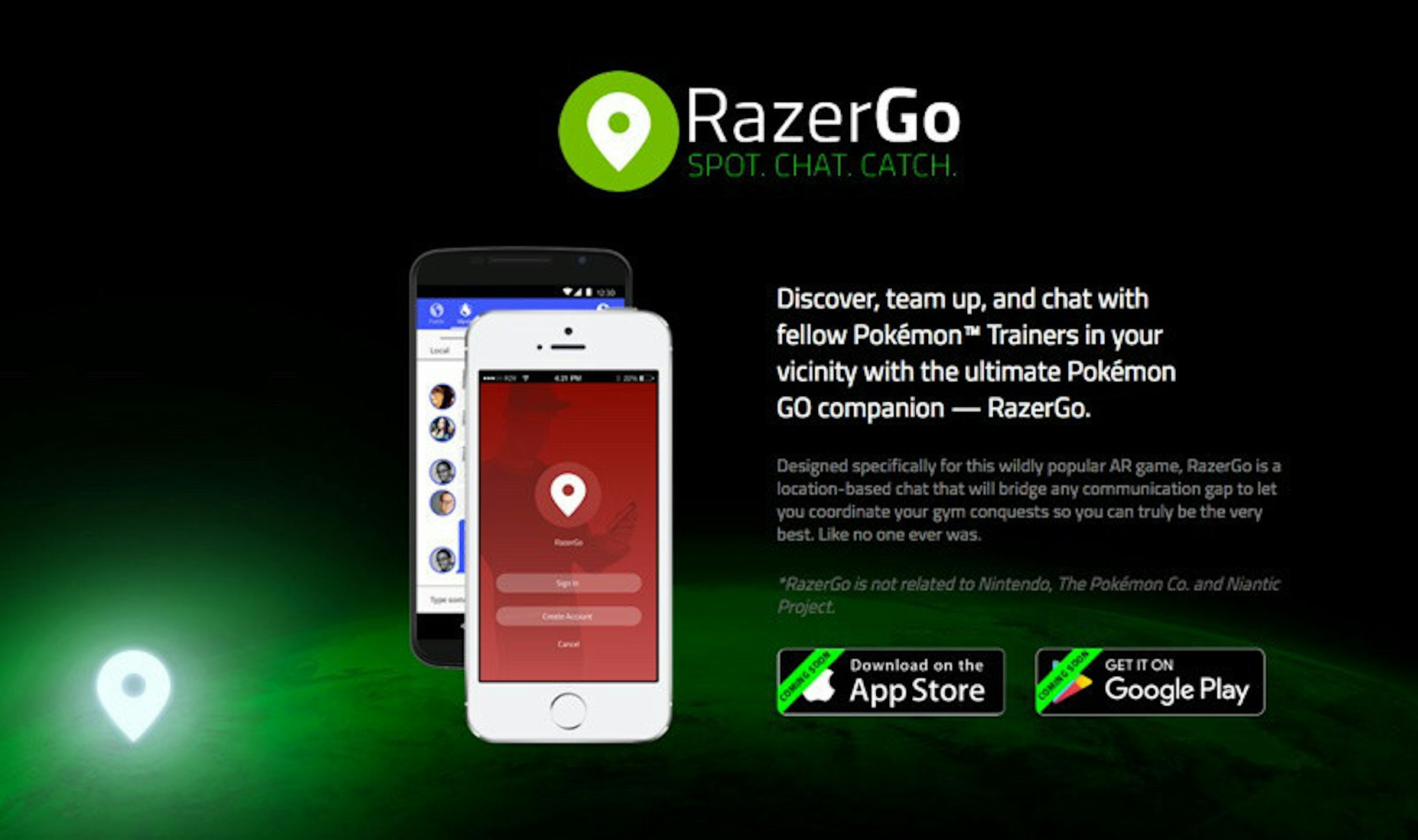 是呼應《Pokémon Go》熱潮 Razer讓玩家更容易交流這篇文章的首圖